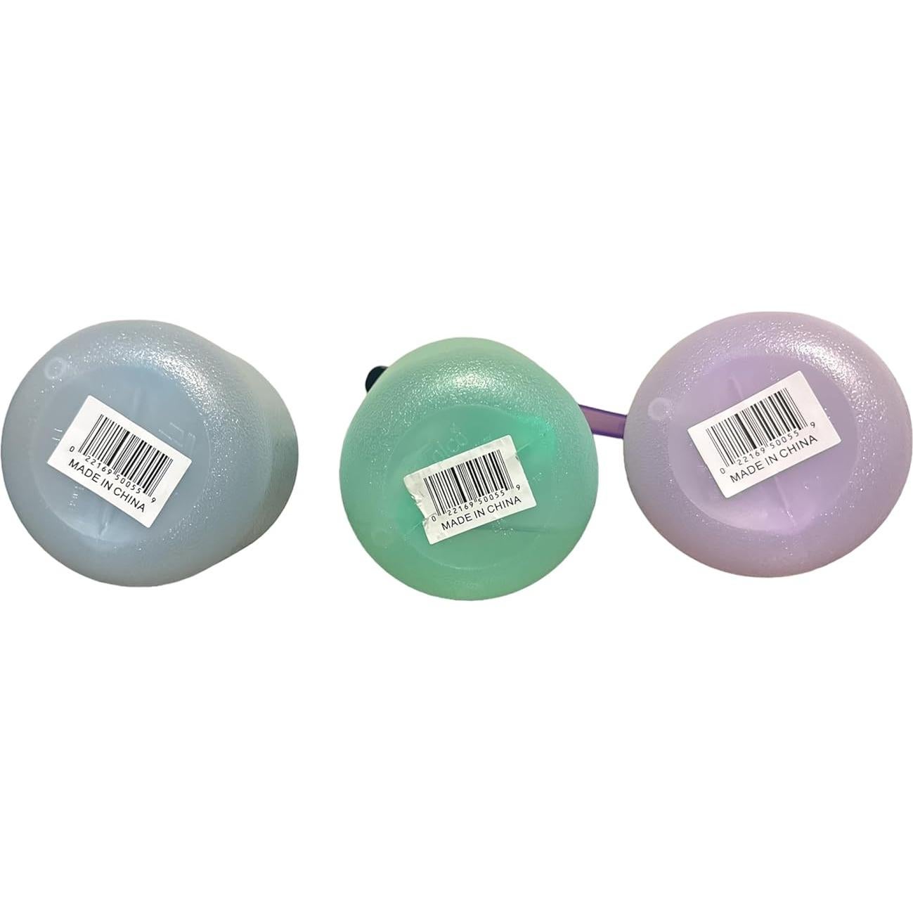 Botellas de Spray Tolco 8 oz Pastel Escarchado - Paquete de 3