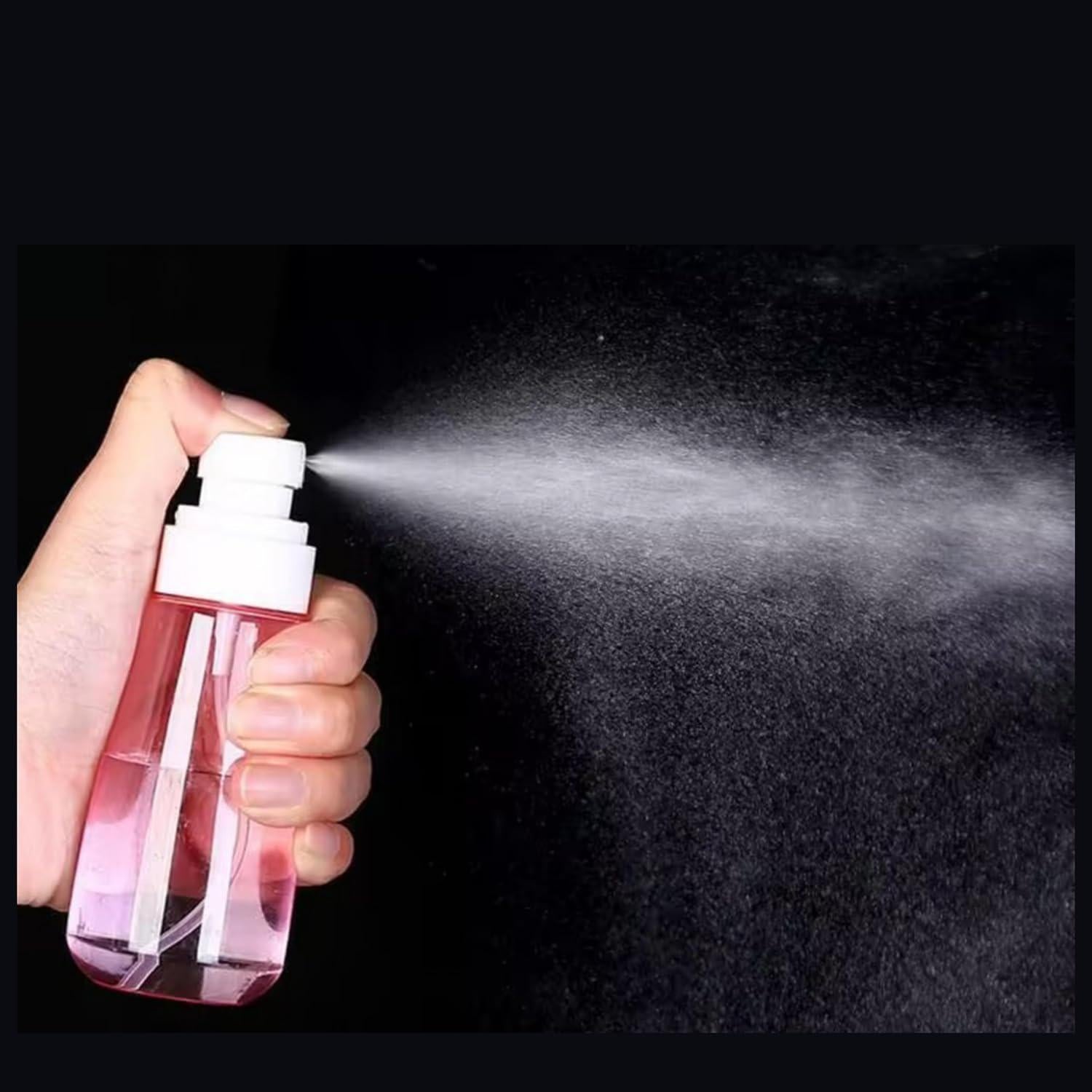 8 Botellas Spray de Viaje 60ml Doromy Rosa Reutilizables