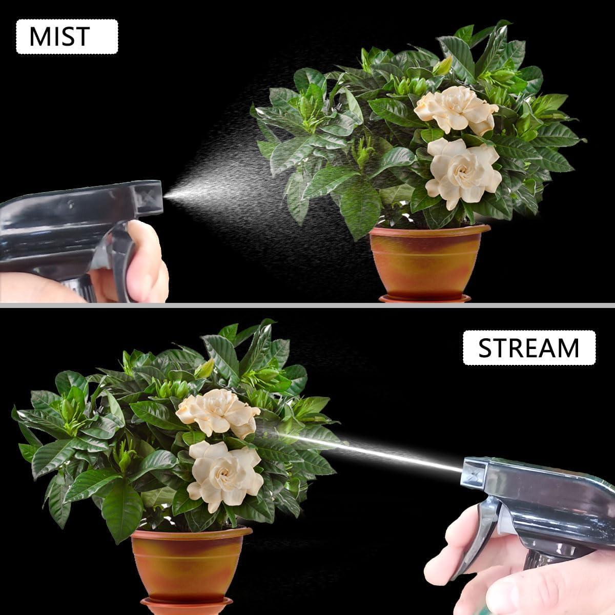 Botellas de Spray de Vidrio OEXEO 0.47L Ajustable Verde 3 PCS