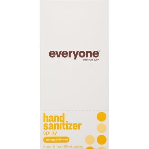 Desinfectante de Manos Everyone Coco y Limón 59 ml x6