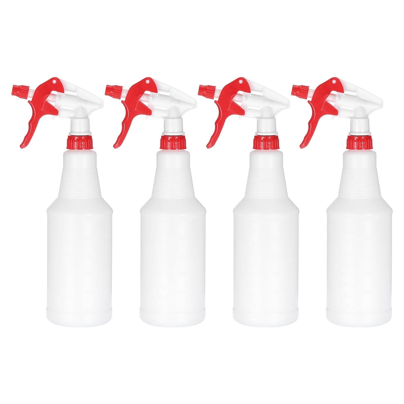 Botellas de Spray de Plástico PATIKIL 750ml 4pcs Ajustables