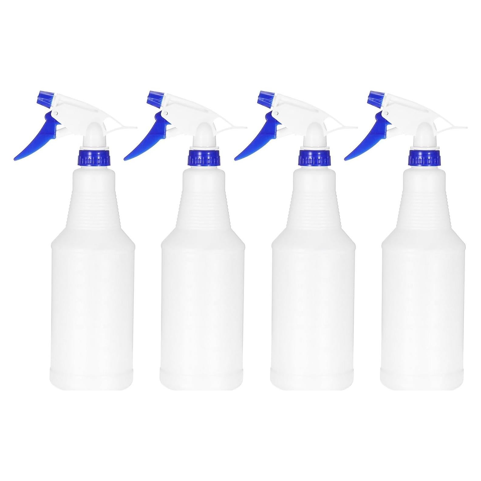 Botellas de Spray de Plástico PATIKIL 750ml 4pcs Azul