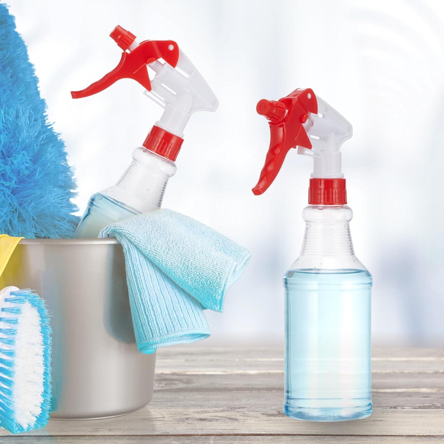 Paquete de 10 Botellas de Spray Gandeer 0.47L Reutilizables