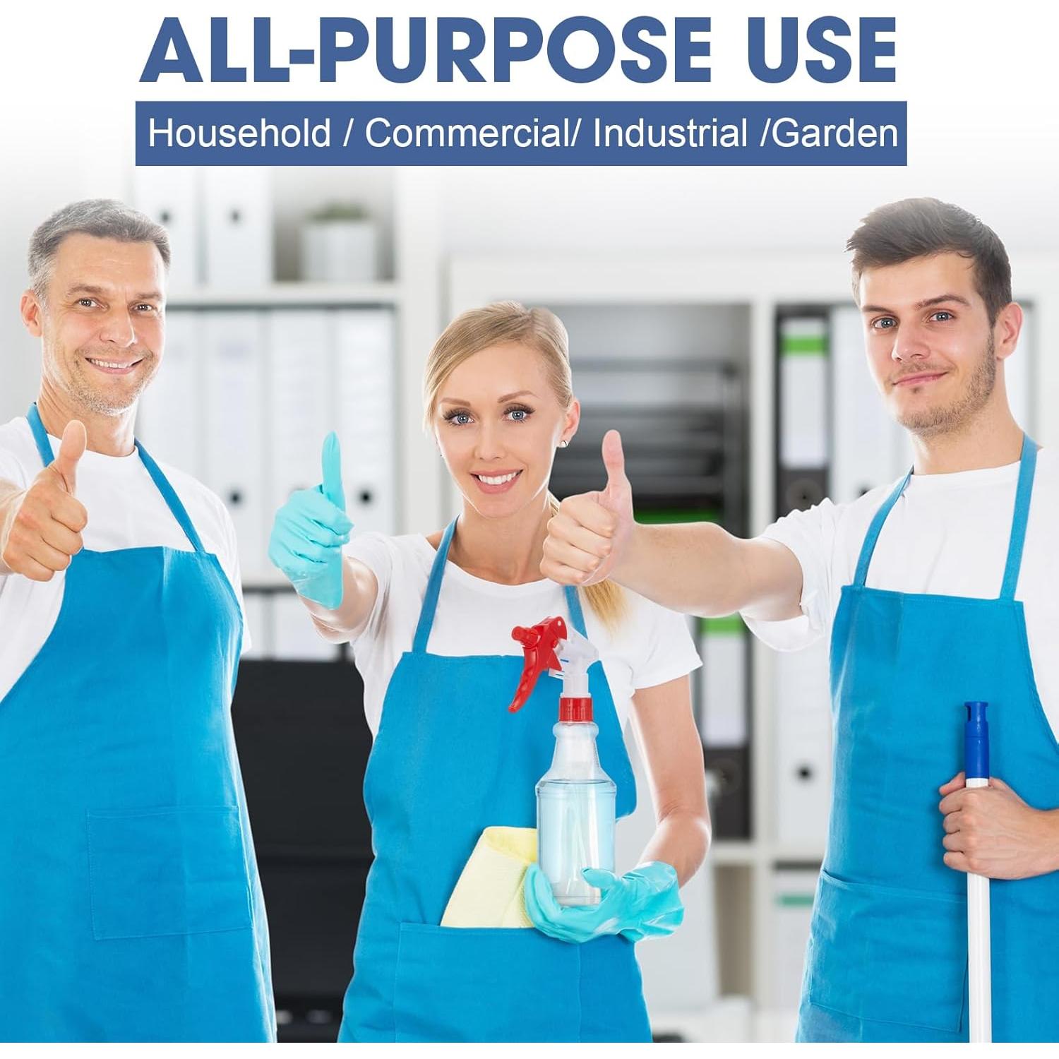 Paquete de 10 Botellas de Spray Gandeer 0.47L Reutilizables