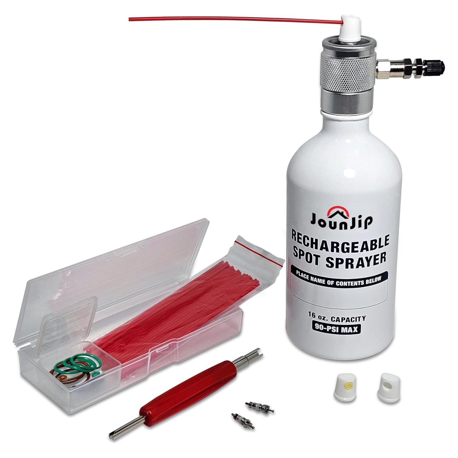 Botella Spray Reutilizable JOUNJIP 473ml con 3 Boquillas