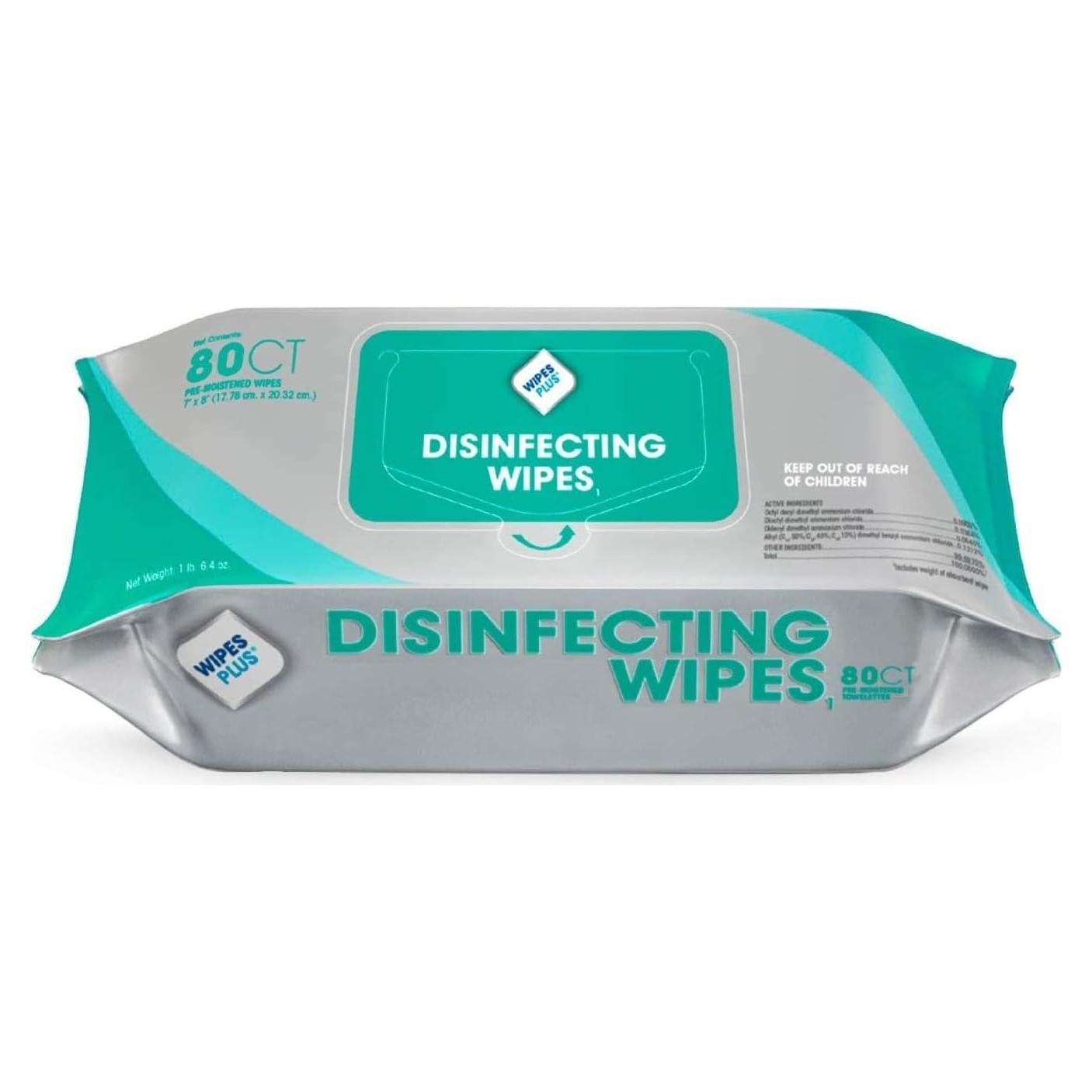 Toallitas Desinfectantes Progresive 80 Unidades 19x6.3cm