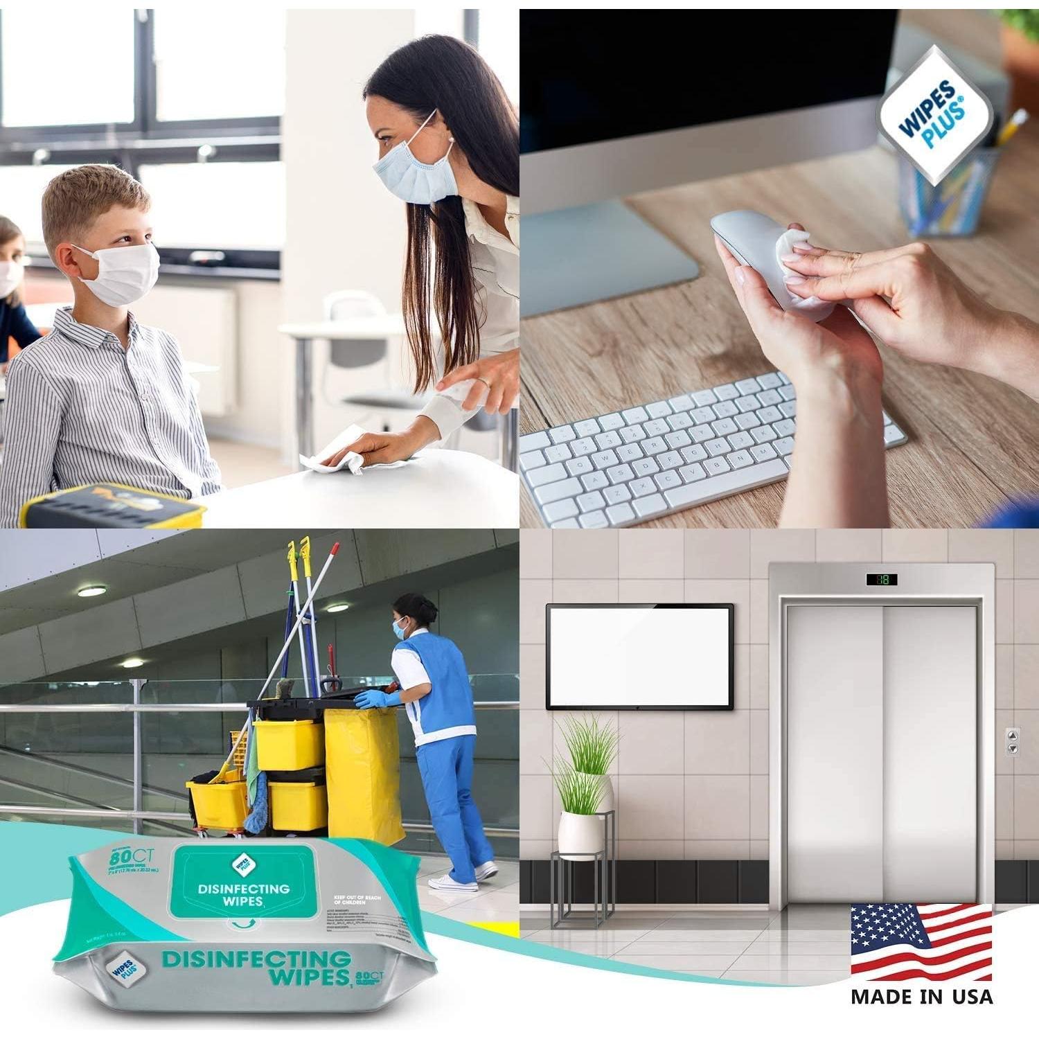 Toallitas Desinfectantes Progresive 80 Unidades 19x6.3cm