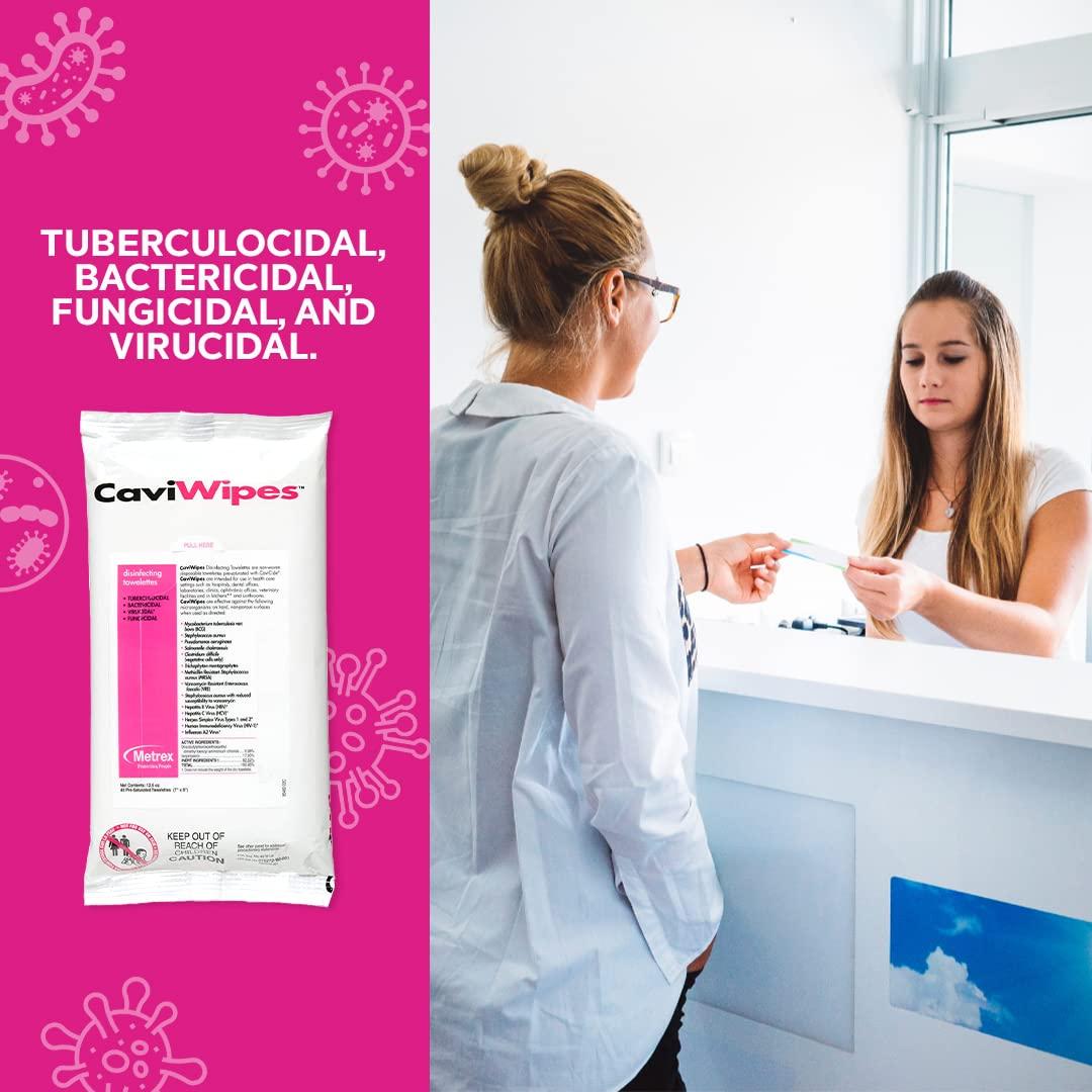 Toallitas Desinfectantes CaviWipes 45 Unidades 18x23 cm