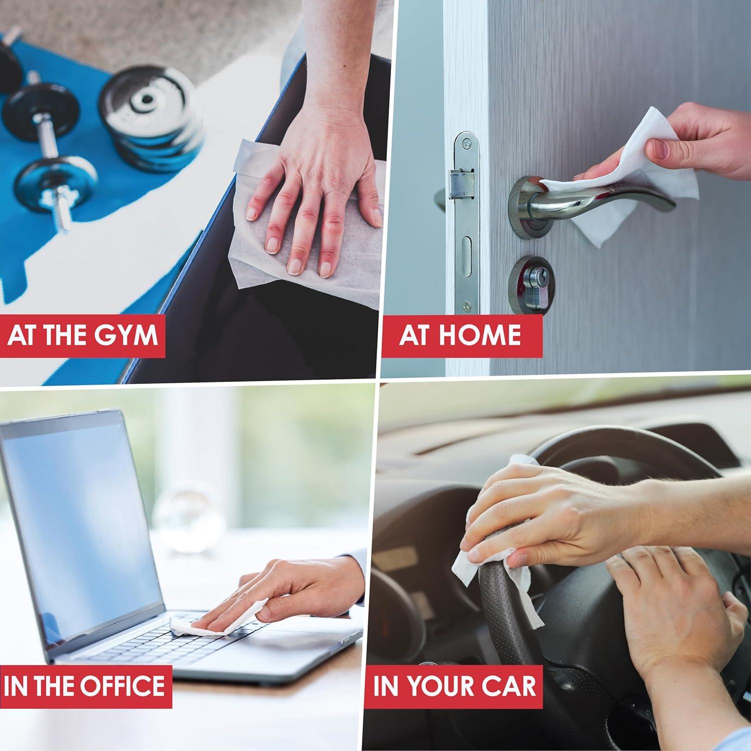 Toallitas Desinfectantes para Manos MEDIWIPER 320 Unidades