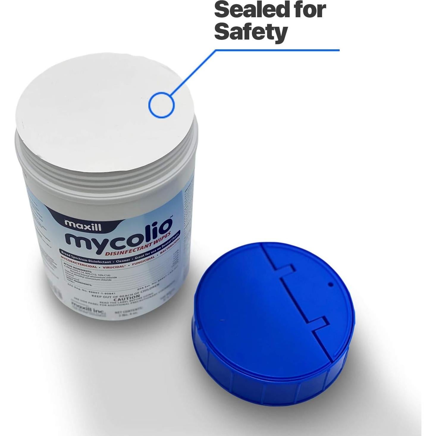 Toallitas Desinfectantes Mycolio - 160 Unidades - Grado Hospitalario