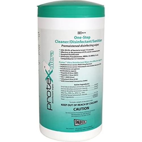Toallitas Desinfectantes Protex Parkerlabs 75 Unidades 15x10 cm
