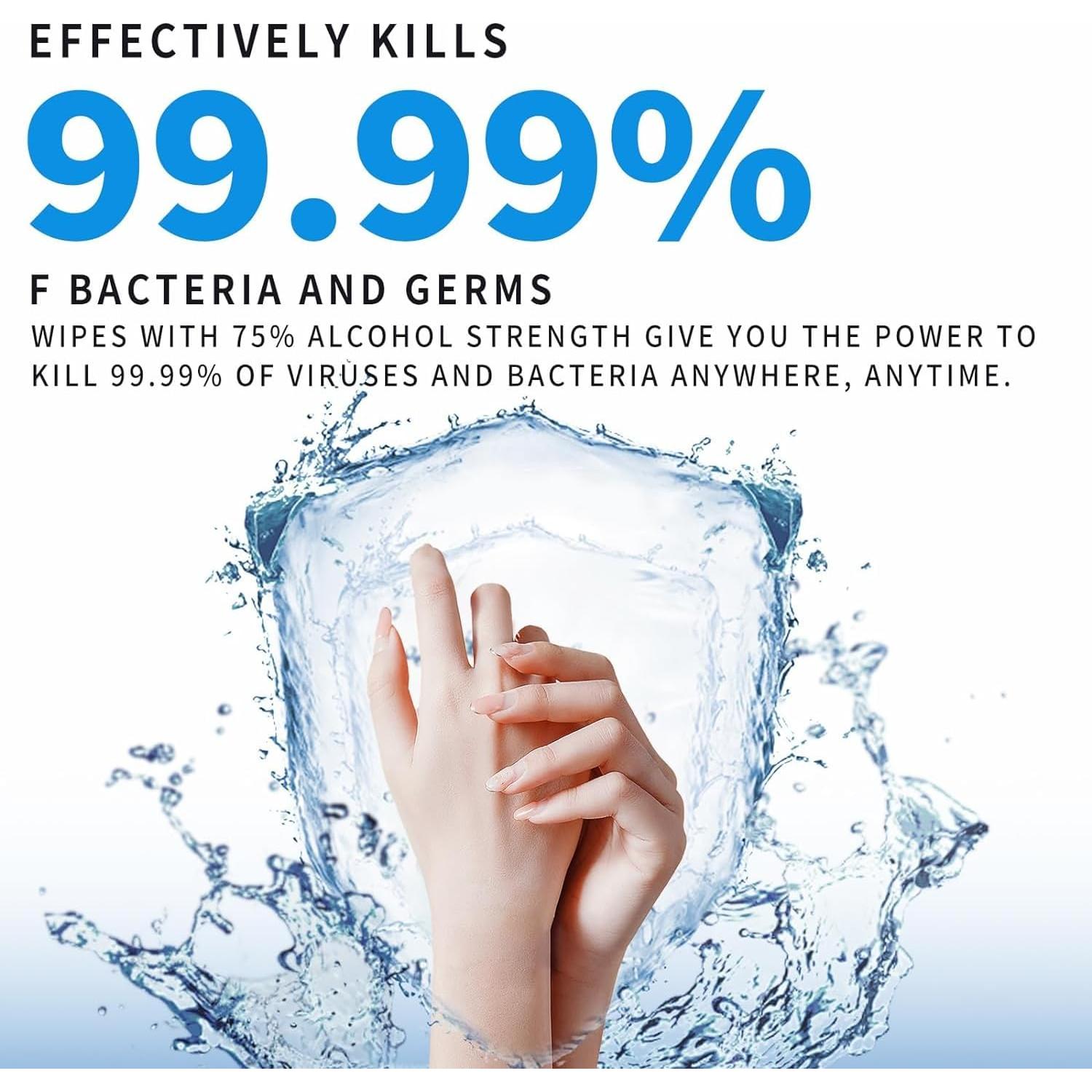 Toallitas Desinfectantes Good & Clean, 432 Unidades, Aroma Limón