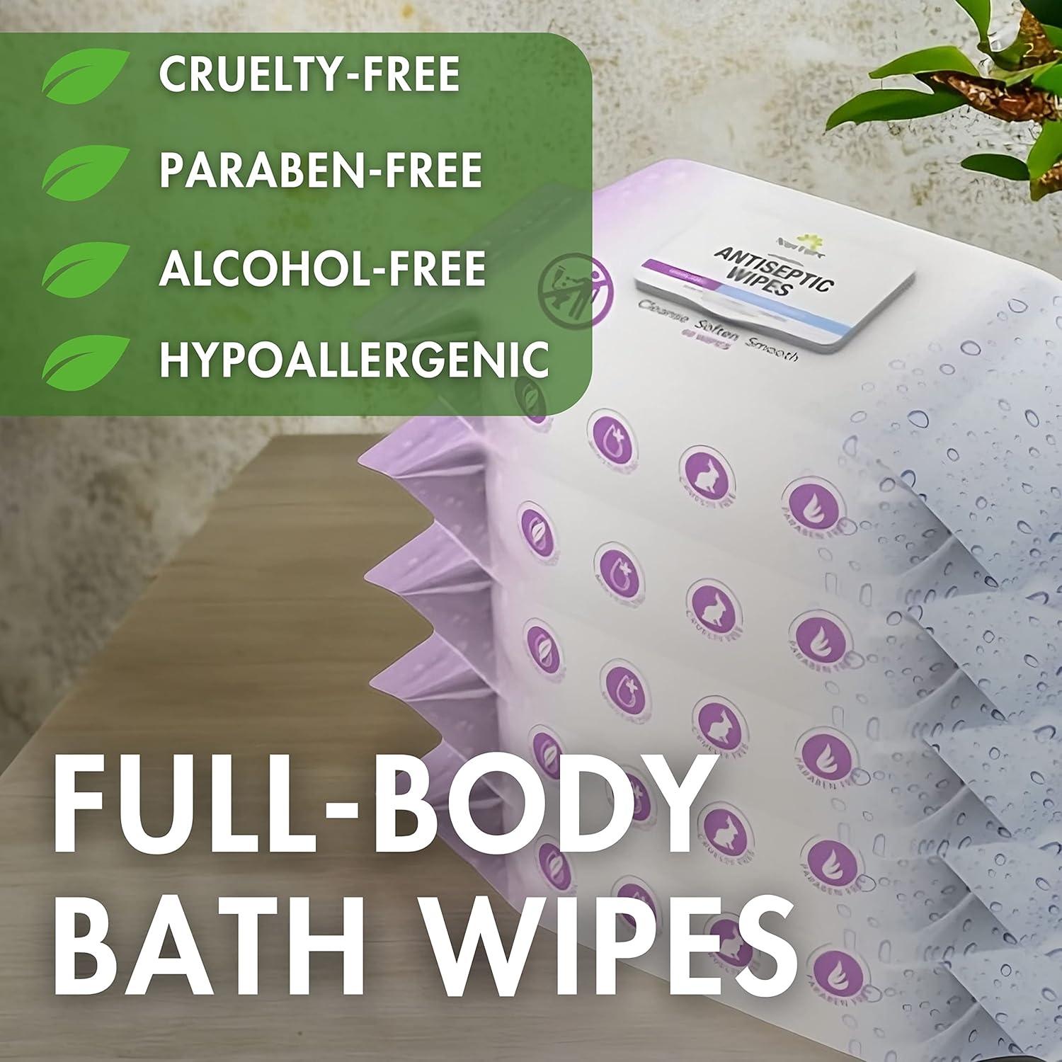 Toallitas Antibacteriales Nurture 12 Conteos Sin Alcohol