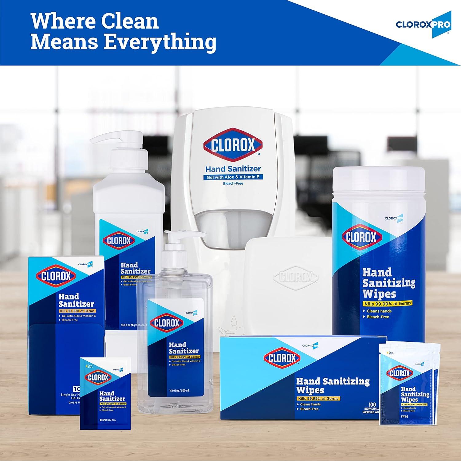 Toallitas Desinfectantes Clorox Pro 270 Unidades Sin Alcohol