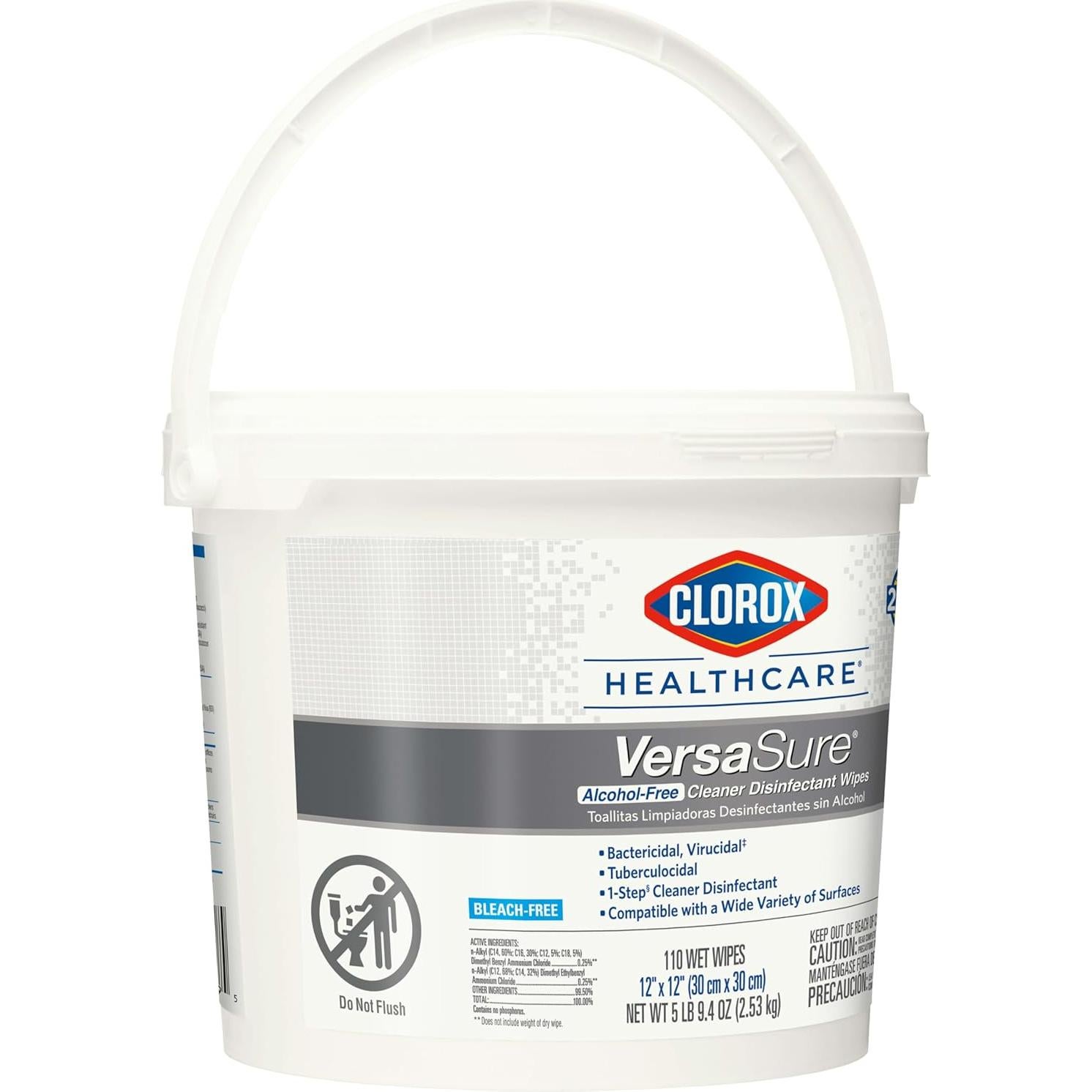 Toallitas Desinfectantes Clorox Healthcare VersaSure 110 Unidades