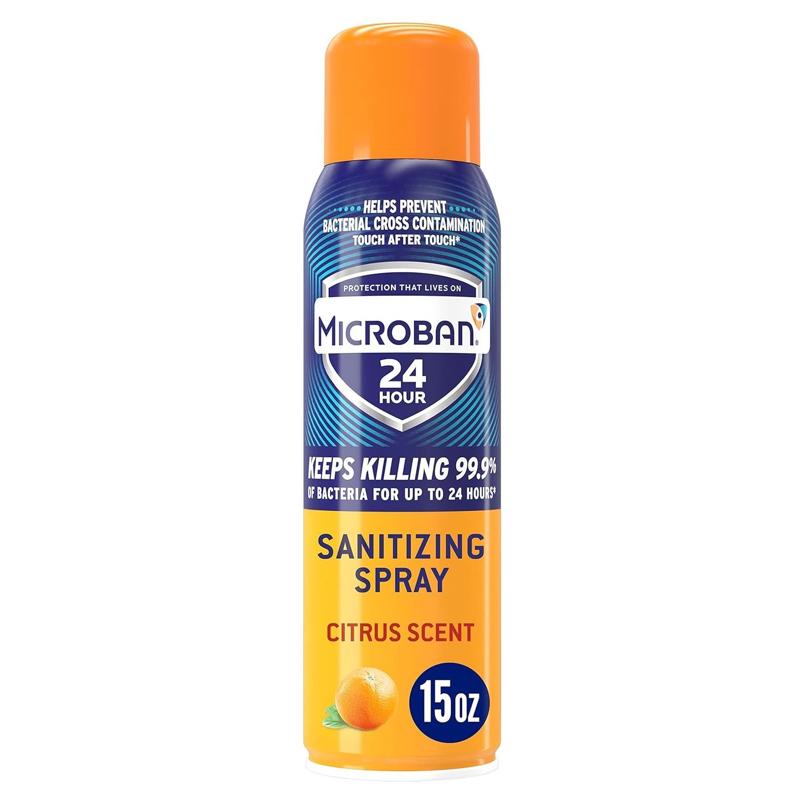 Spray Desinfectante Microban 24 Horas Aroma Cítrico 425g