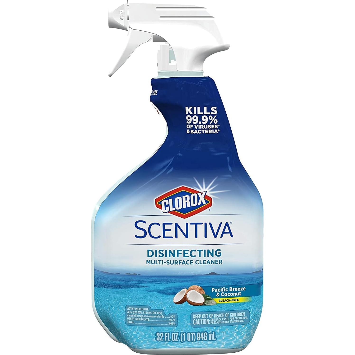 Clorox Scentiva Limpiador Multi-Superficie y Toallitas 2 Pzas