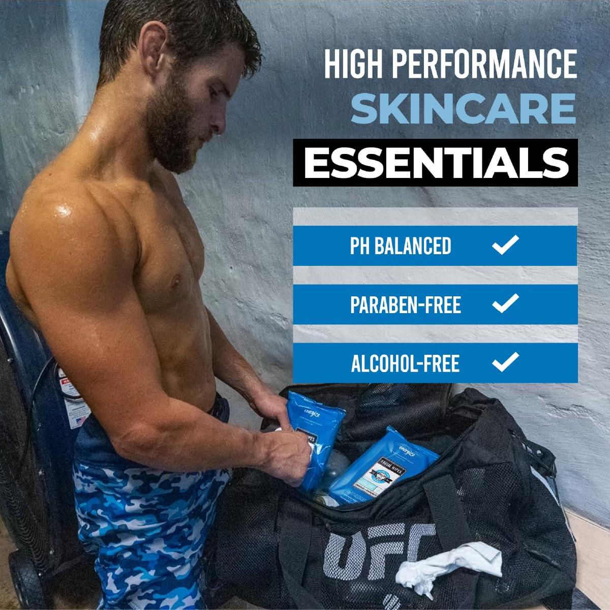 Toallitas Antibacterianas Game Face Warrior - 25 Unidades XL