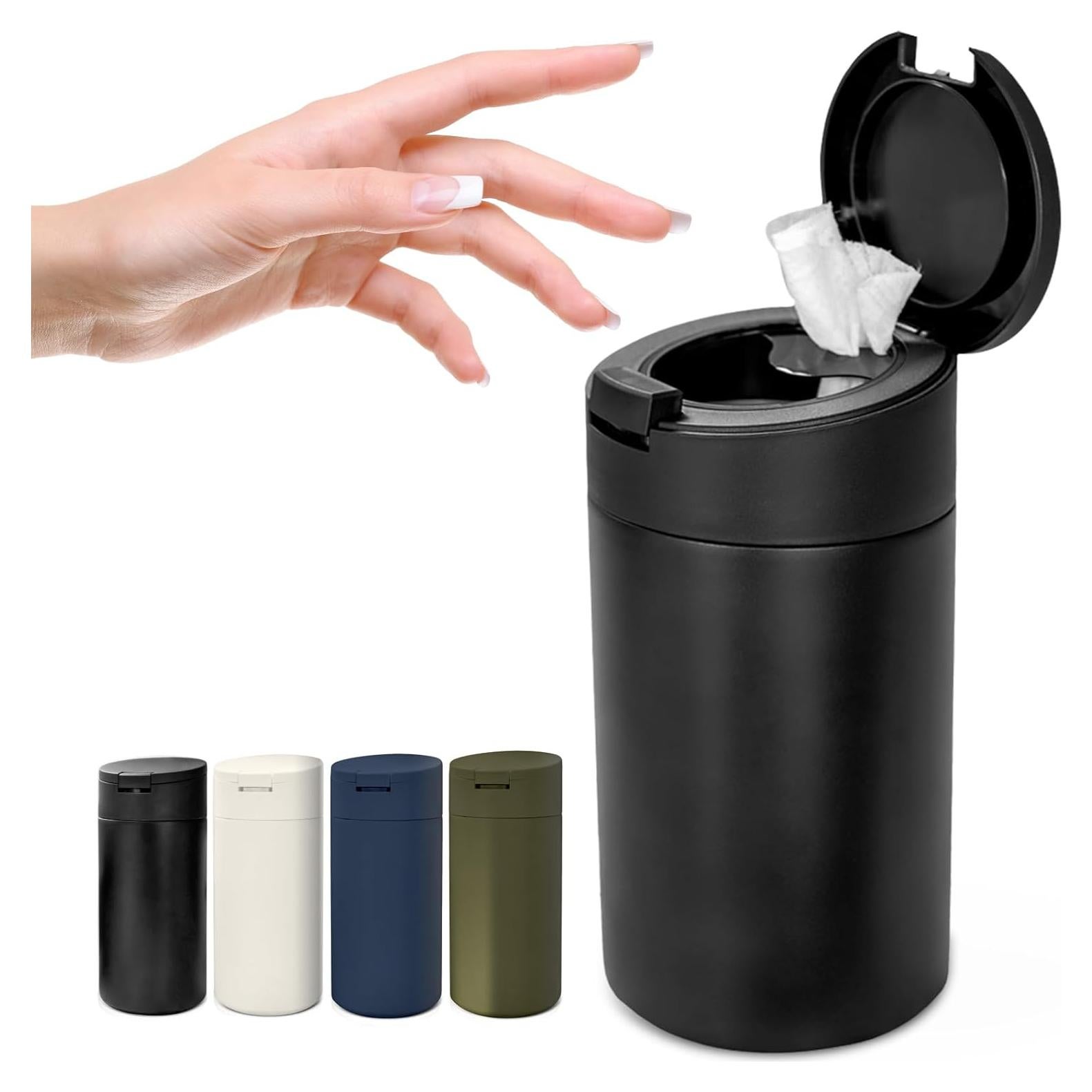 Dispensador de Toallitas Húmedas Recargable Gosnold Negro 26cm