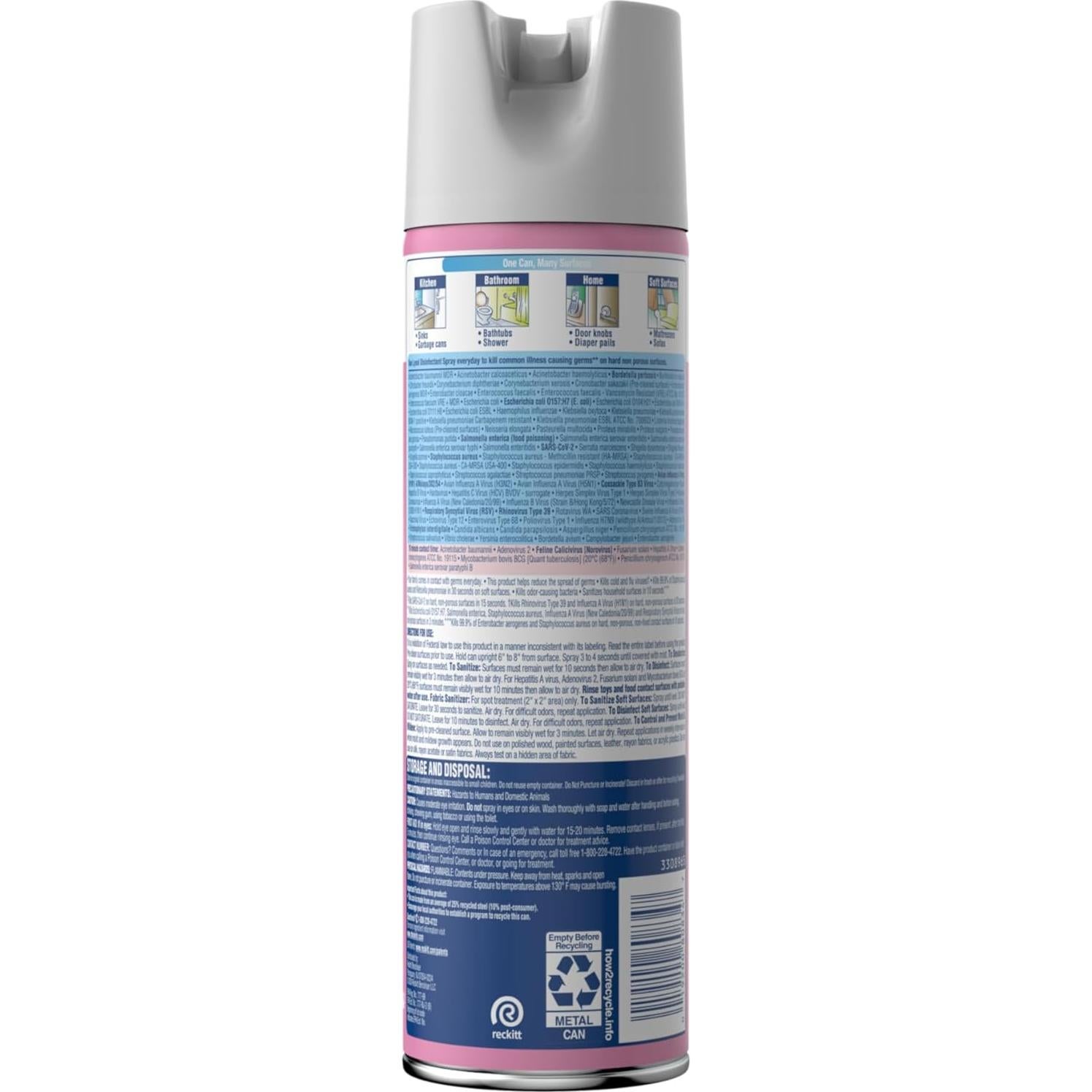 Lysol Spray Desinfectante Antibacteriano 19 fl oz Brisa de Mañana