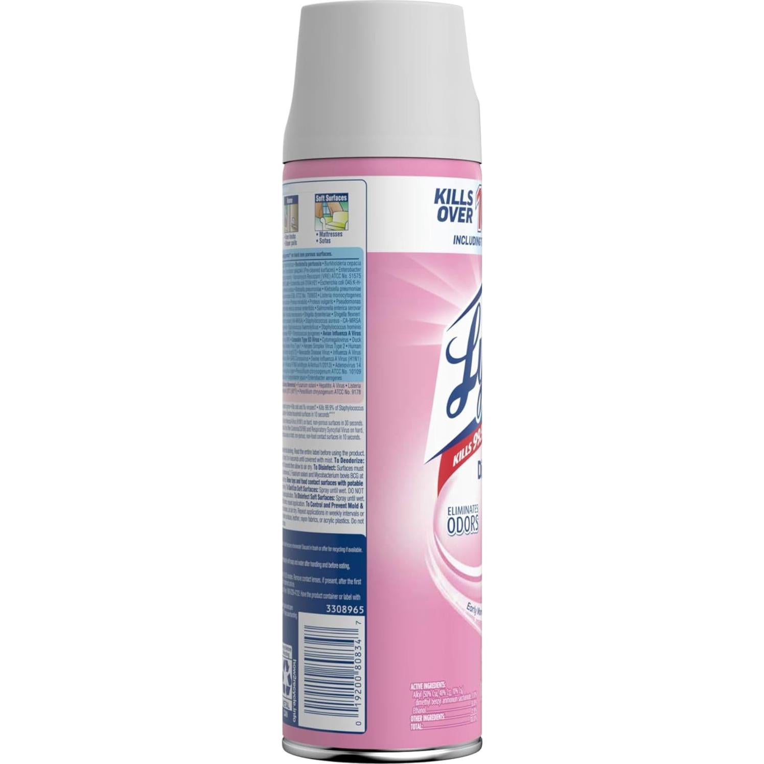 Lysol Spray Desinfectante Antibacteriano 19 fl oz Brisa de Mañana