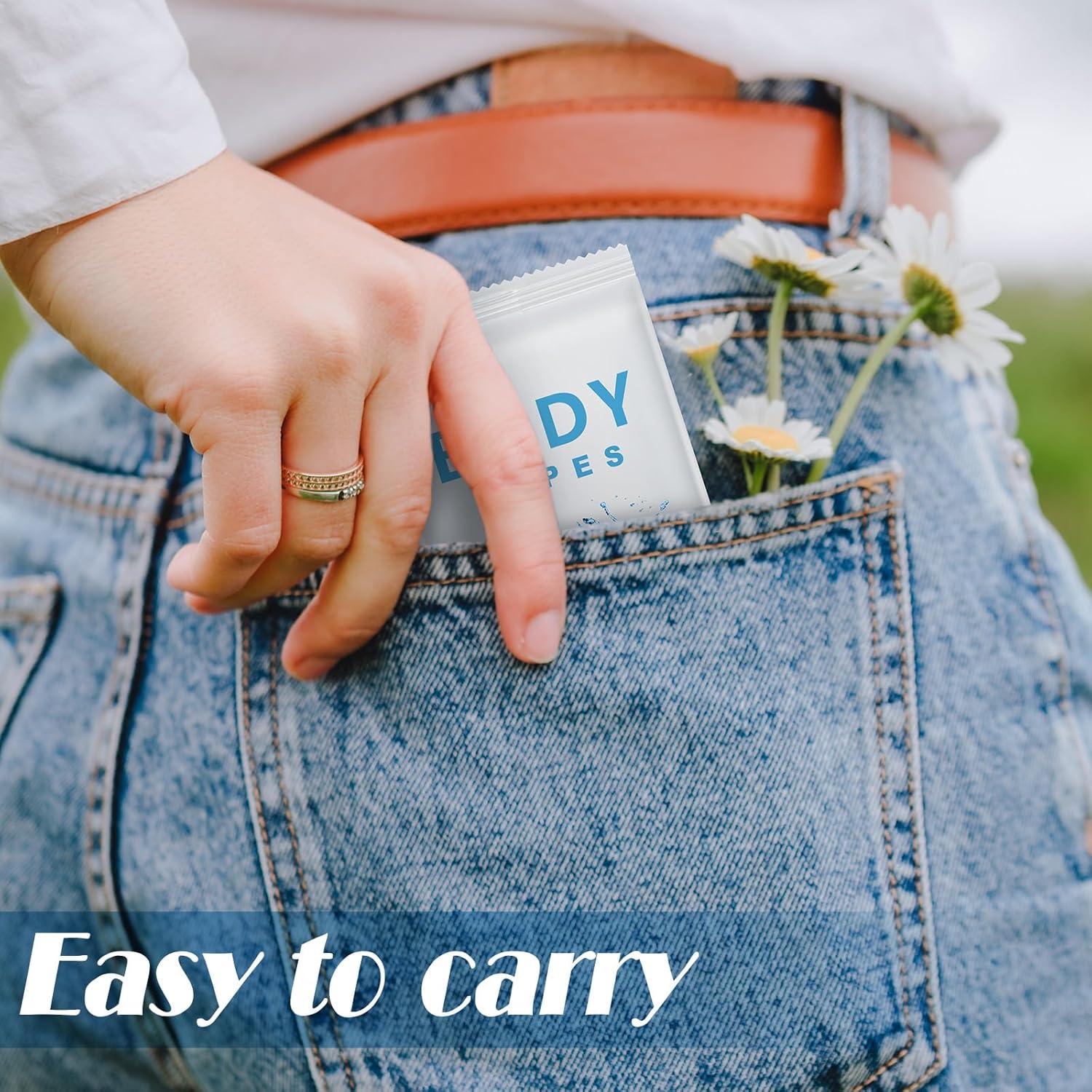 Toallitas Desodorantes Treela 300 Pcs 18x25 cm Higiene Personal