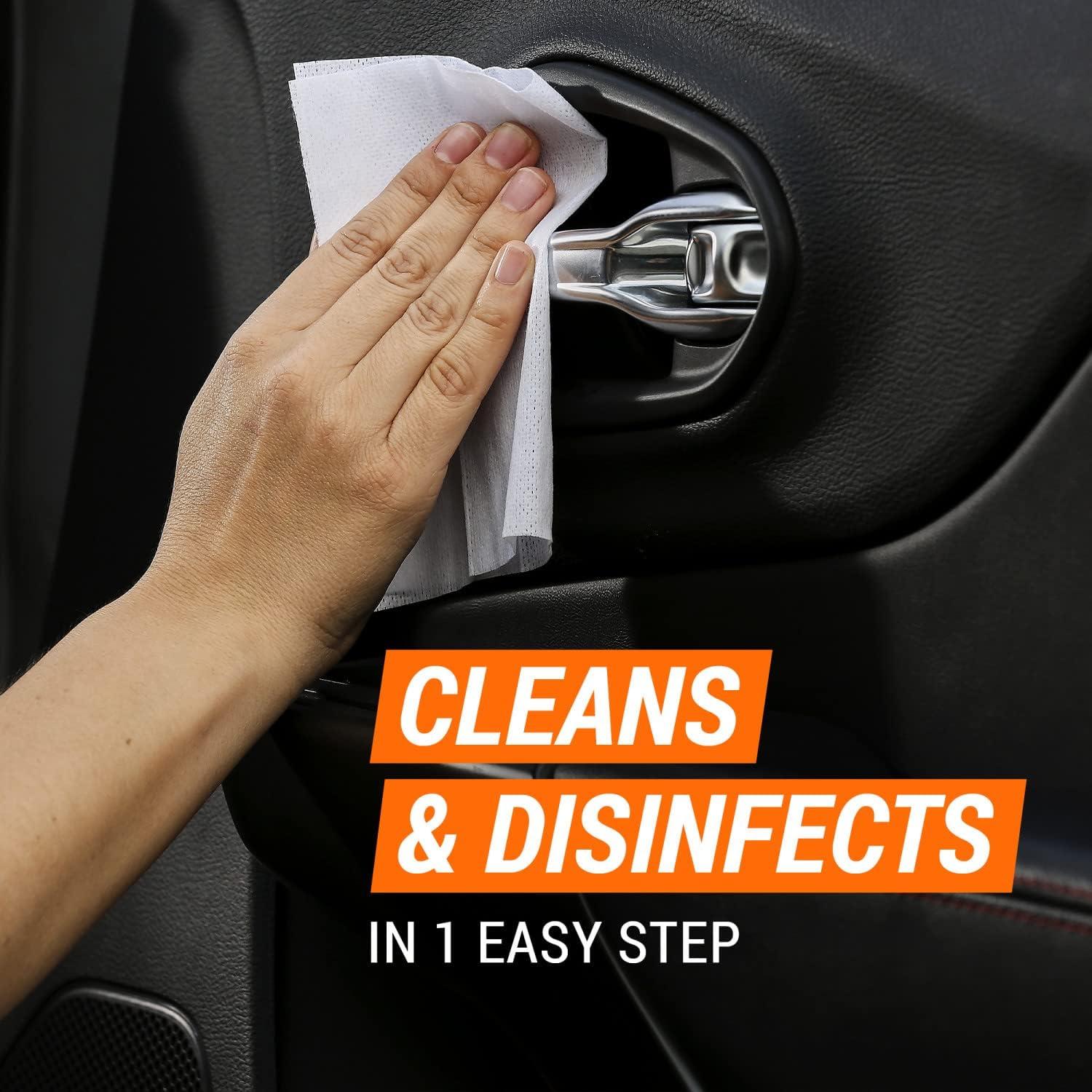 Toallitas Desinfectantes Armor All 3 Paquetes de 30 Unidades