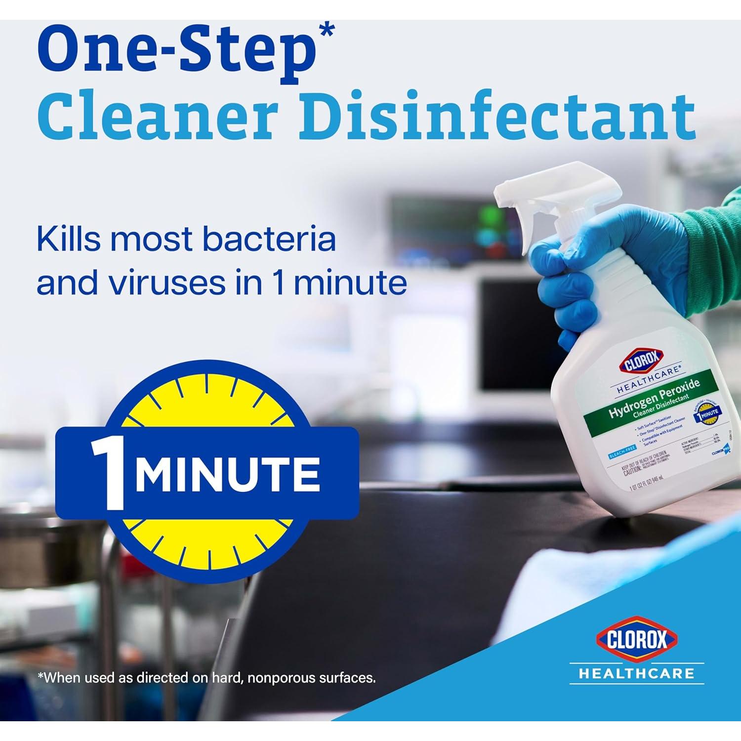 Limpiador Desinfectante Clorox Healthcare 946ml Sin Blanqueador