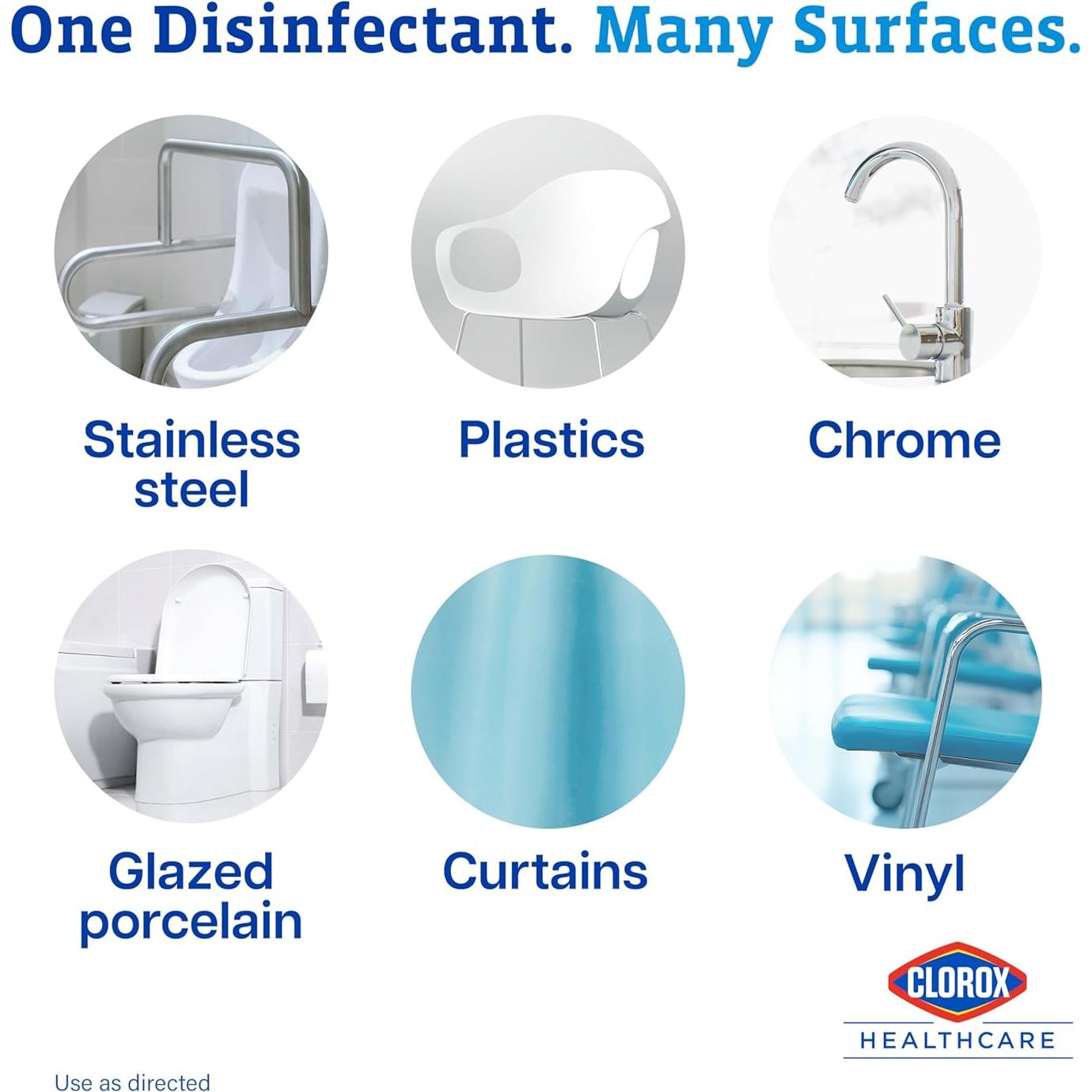 Limpiador Desinfectante Clorox Healthcare 946ml Sin Blanqueador