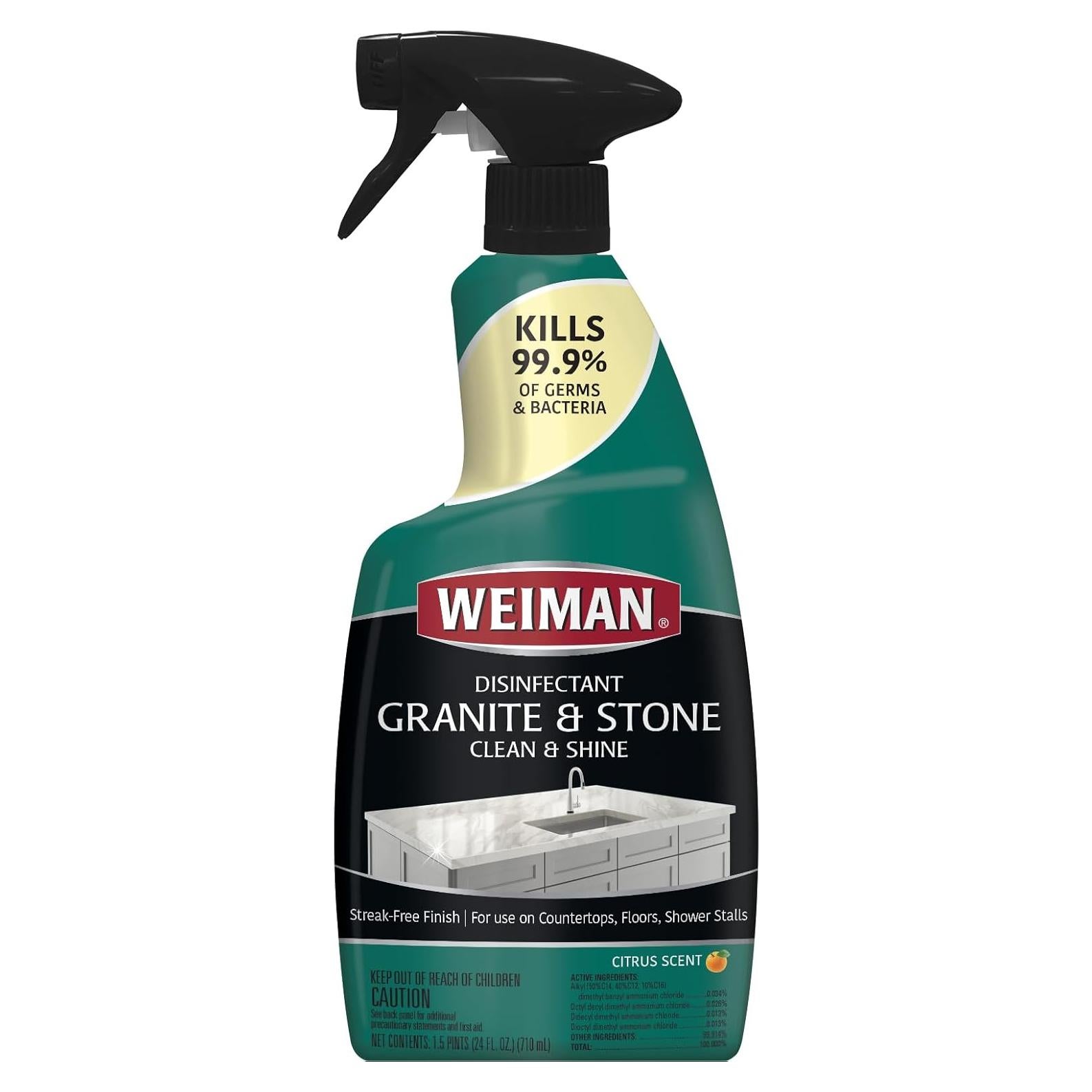 Limpiador Desinfectante Weiman para Granito 24 Oz - Multiuso