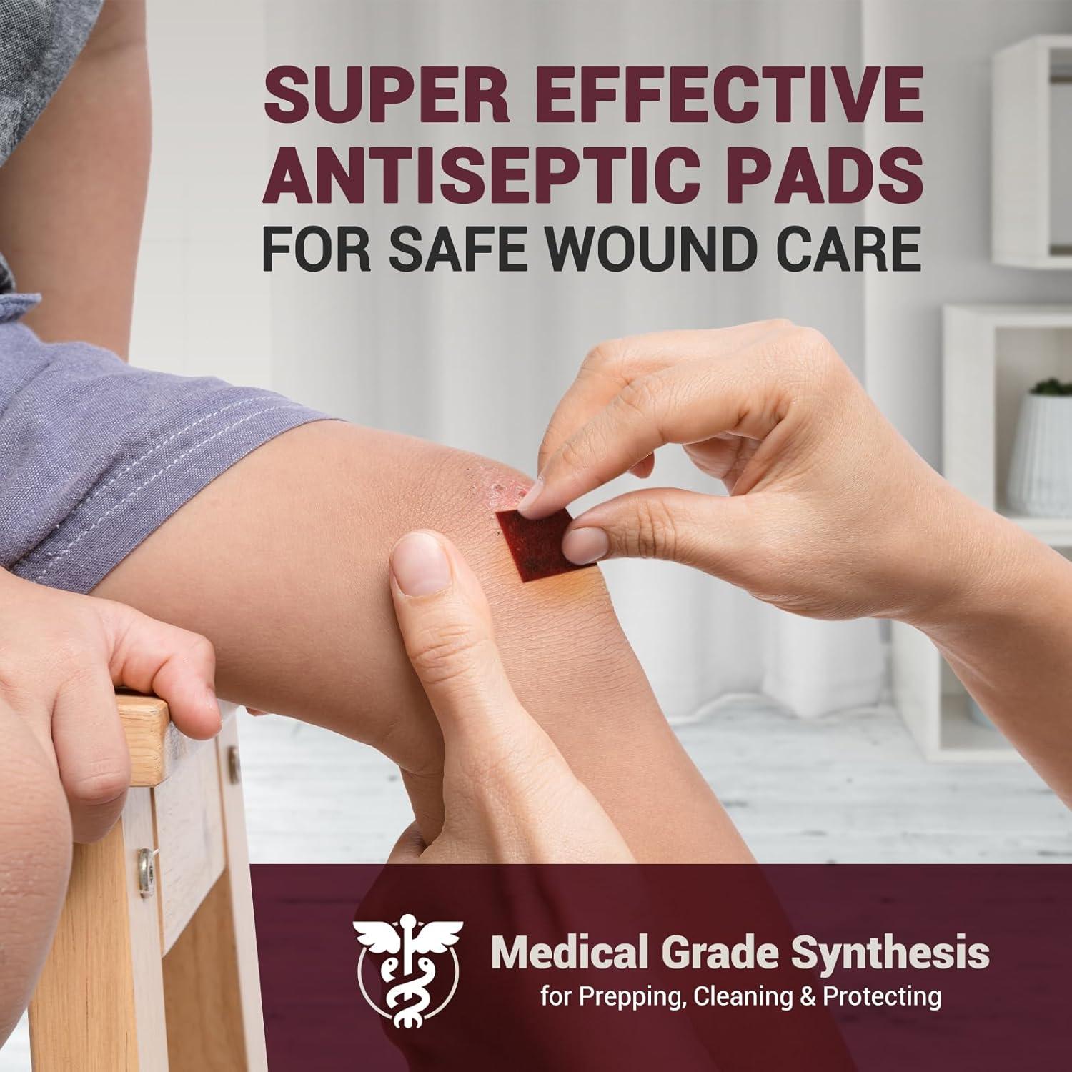 Toallitas Antiséticas Med Pride 10% Povidona Yodada 100 Unidades