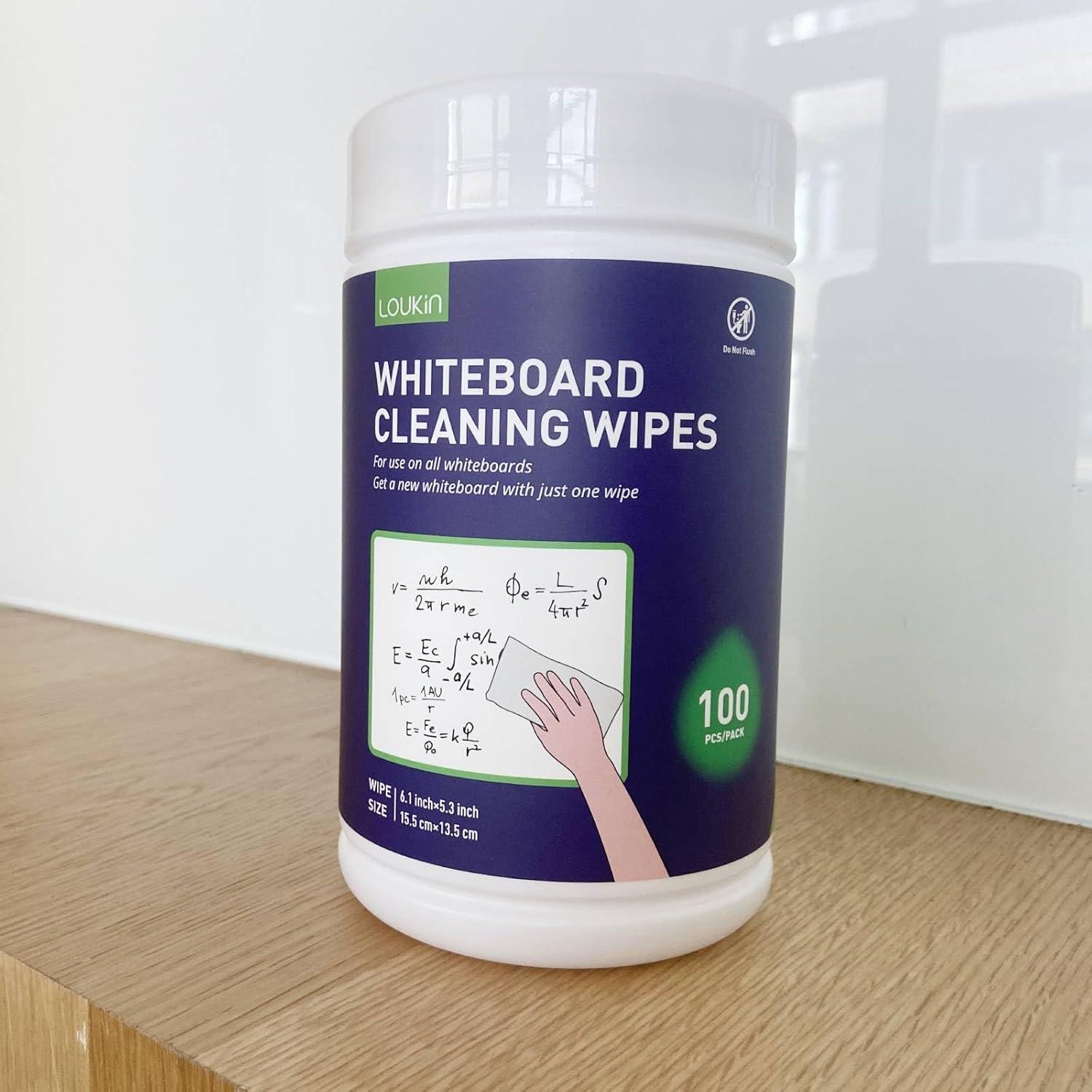 Toallitas de Limpieza para Pizarras Loukin - 100 Unidades