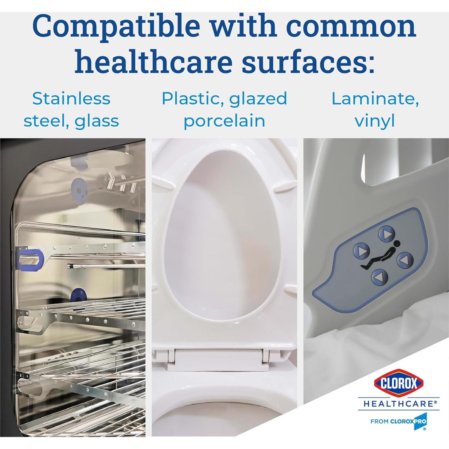 Toallitas Germicidas Clorox Healthcare 70 Unidades 17.1x22.9 cm