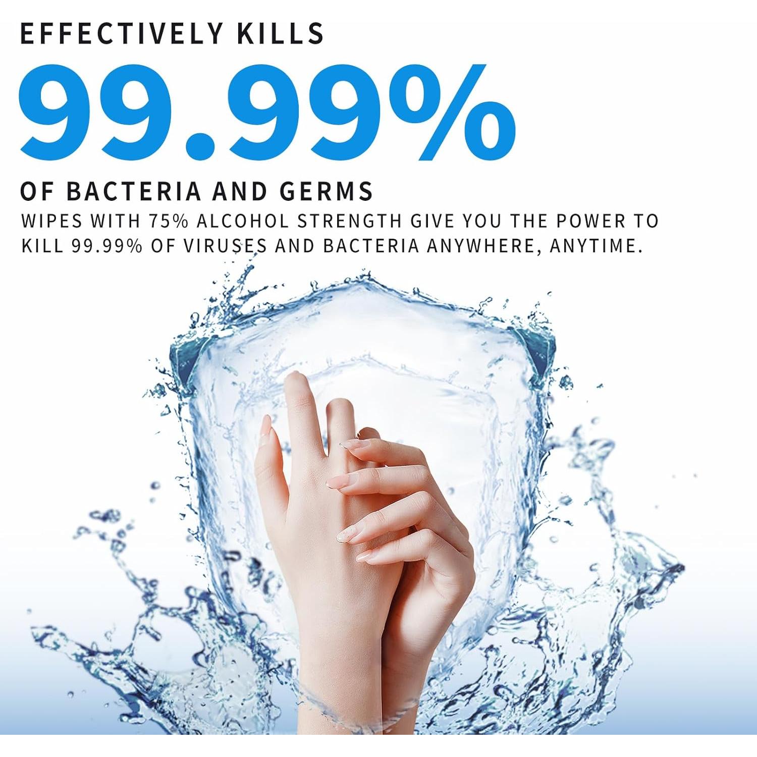 Toallitas Desinfectantes Beautifier Life 55 Unidades Aloe Vera