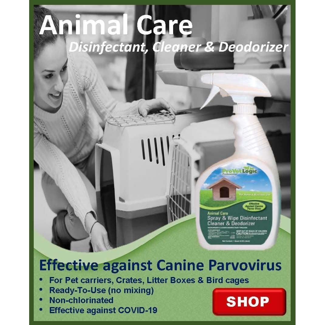 Limpiador Desinfectante ProVetLogic 0.95L Spray Listo para Usar