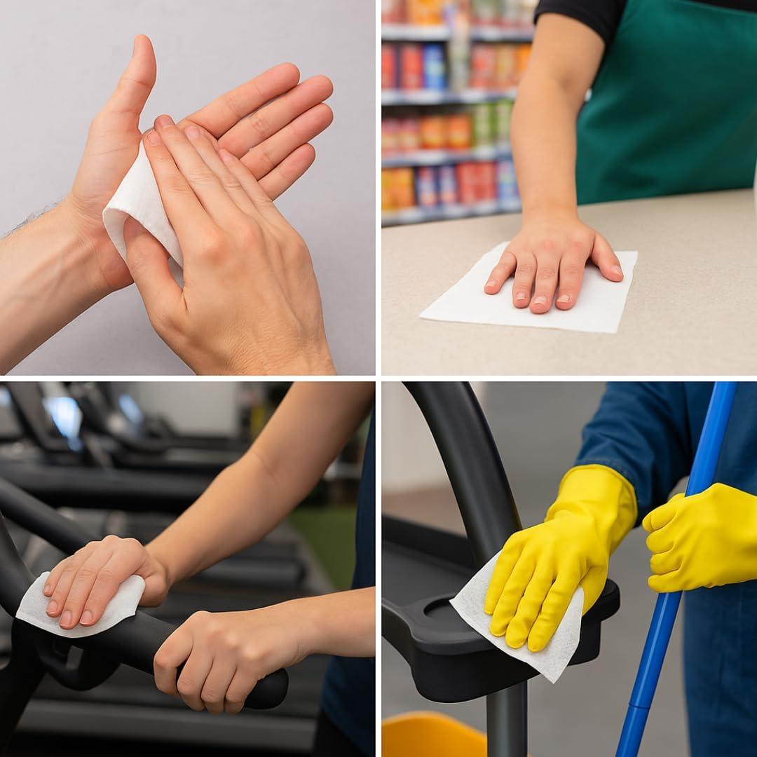 Toallitas Húmedas Tazza 1200 Conteo - Limpieza Eficiente