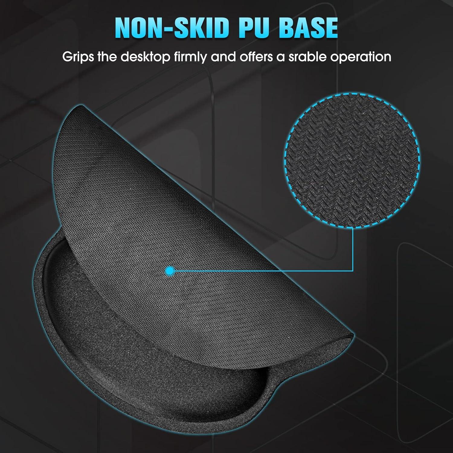 Almohadilla de Ratón Ergonómica Yunsailing 8 Piezas Soporte Gel