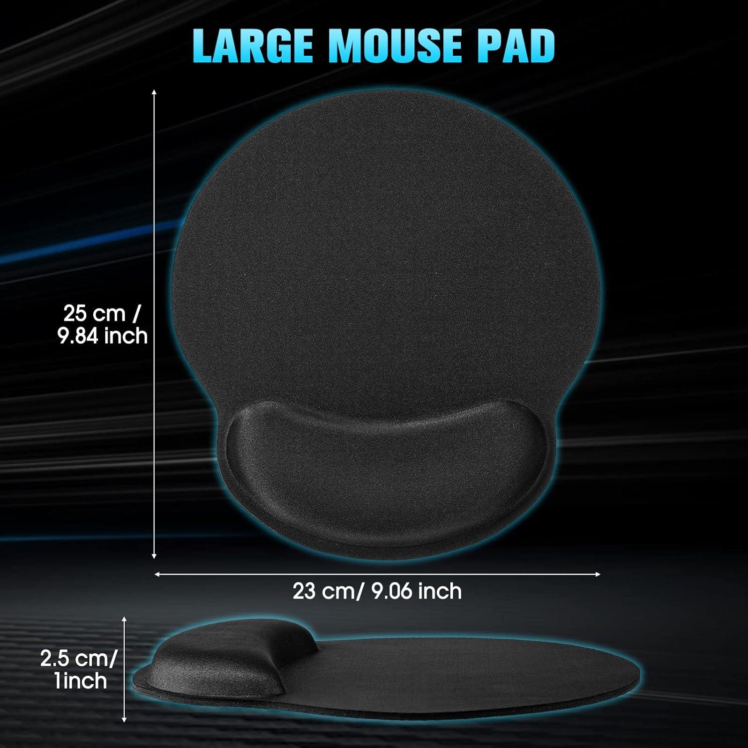 Almohadilla de Ratón Ergonómica Yunsailing 8 Piezas Soporte Gel