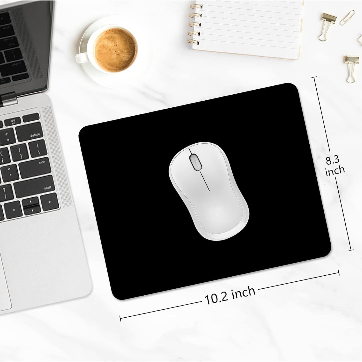 Alfombrilla de Ratón Niniubye ZM25x20 Negra Antideslizante 5mm