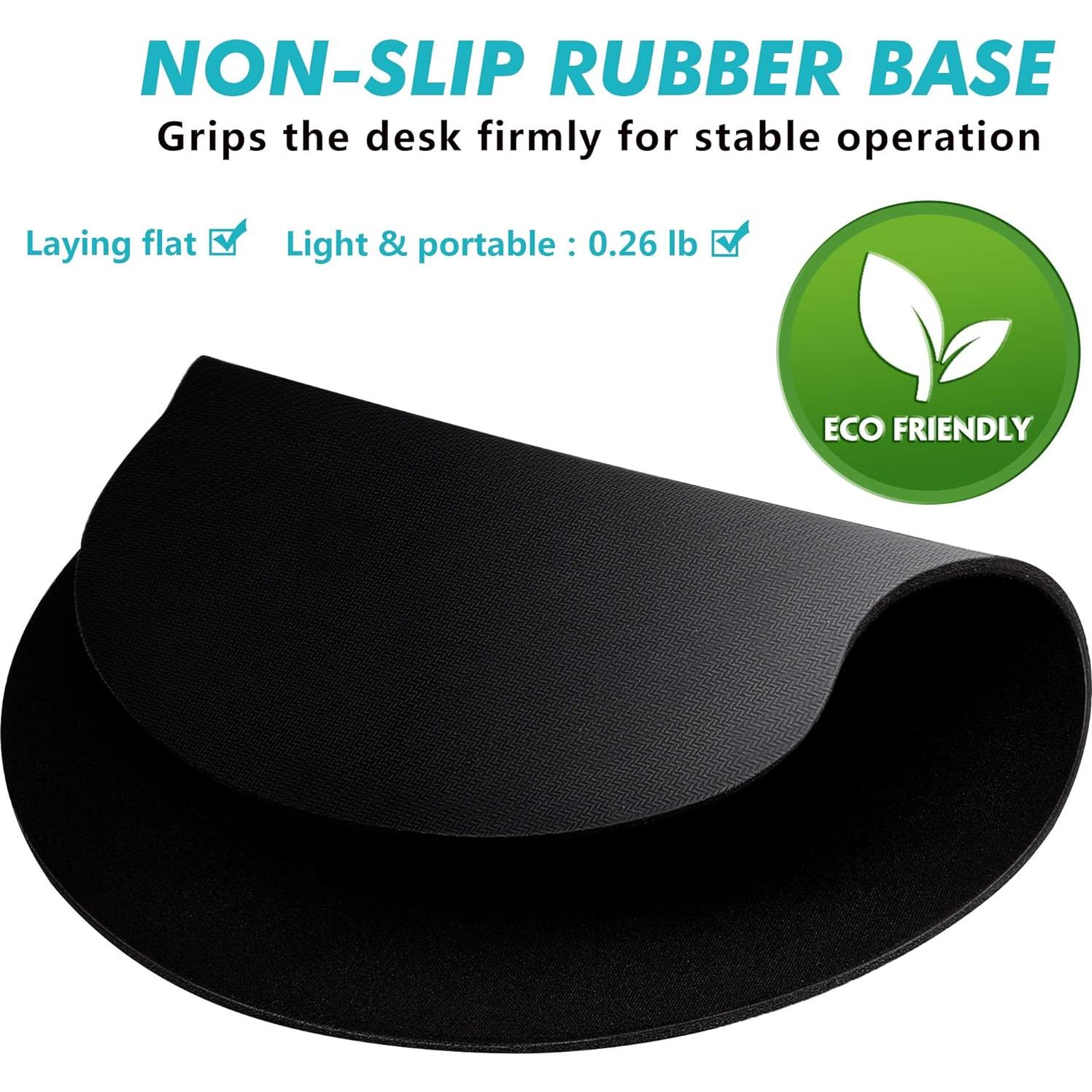 Alfombrilla de Ratón Ergonómica TONOS con Soporte para Muñeca - 3 Paquetes