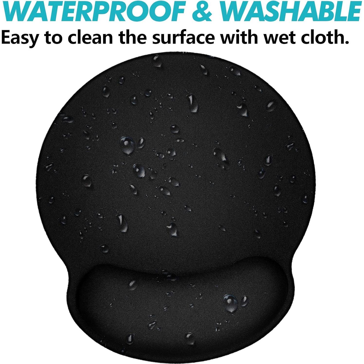 Alfombrilla de Ratón Ergonómica TONOS con Soporte para Muñeca - 3 Paquetes