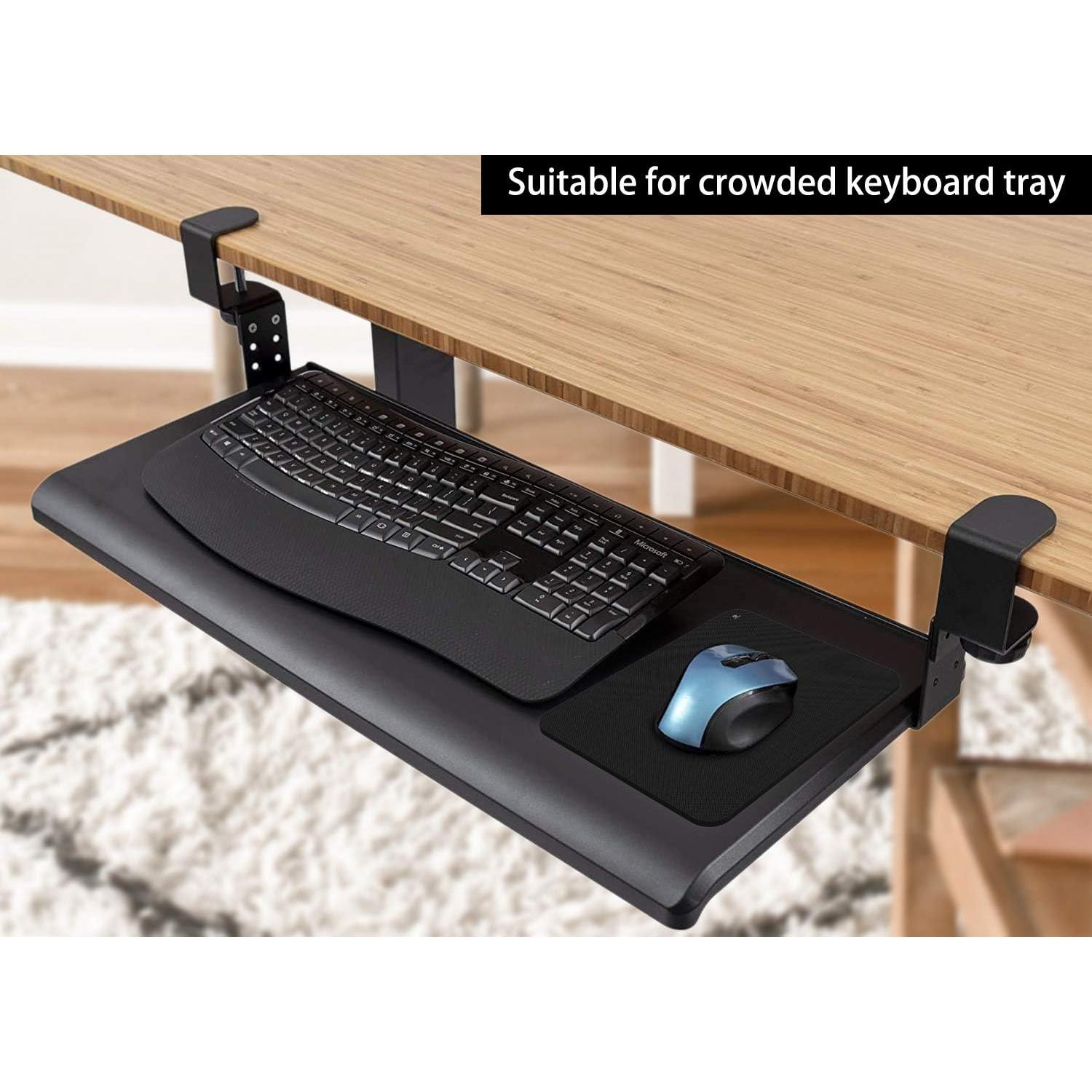 Alfombrilla de Ratón Pequeña Audimi 20.32 x 15.24 cm Negra