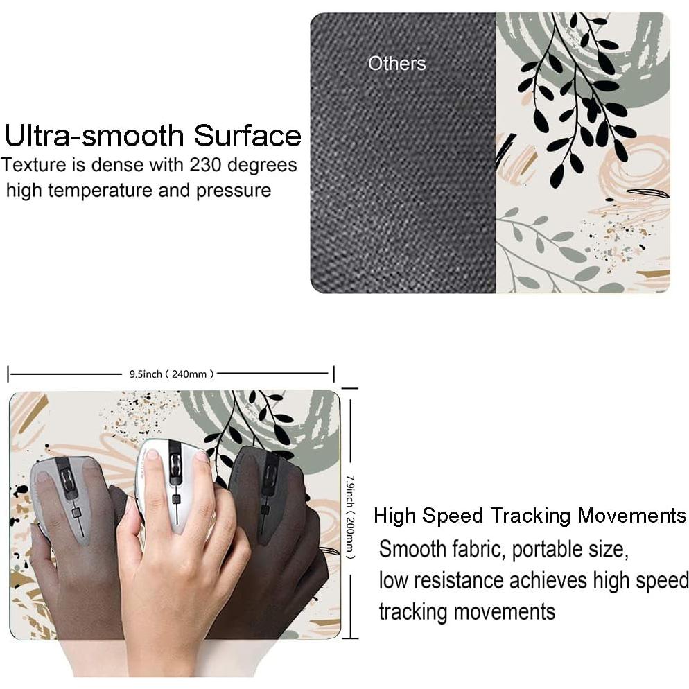 Alfombrilla de Ratón SANWUMIAN Boho 240mm x 200mm Antideslizante