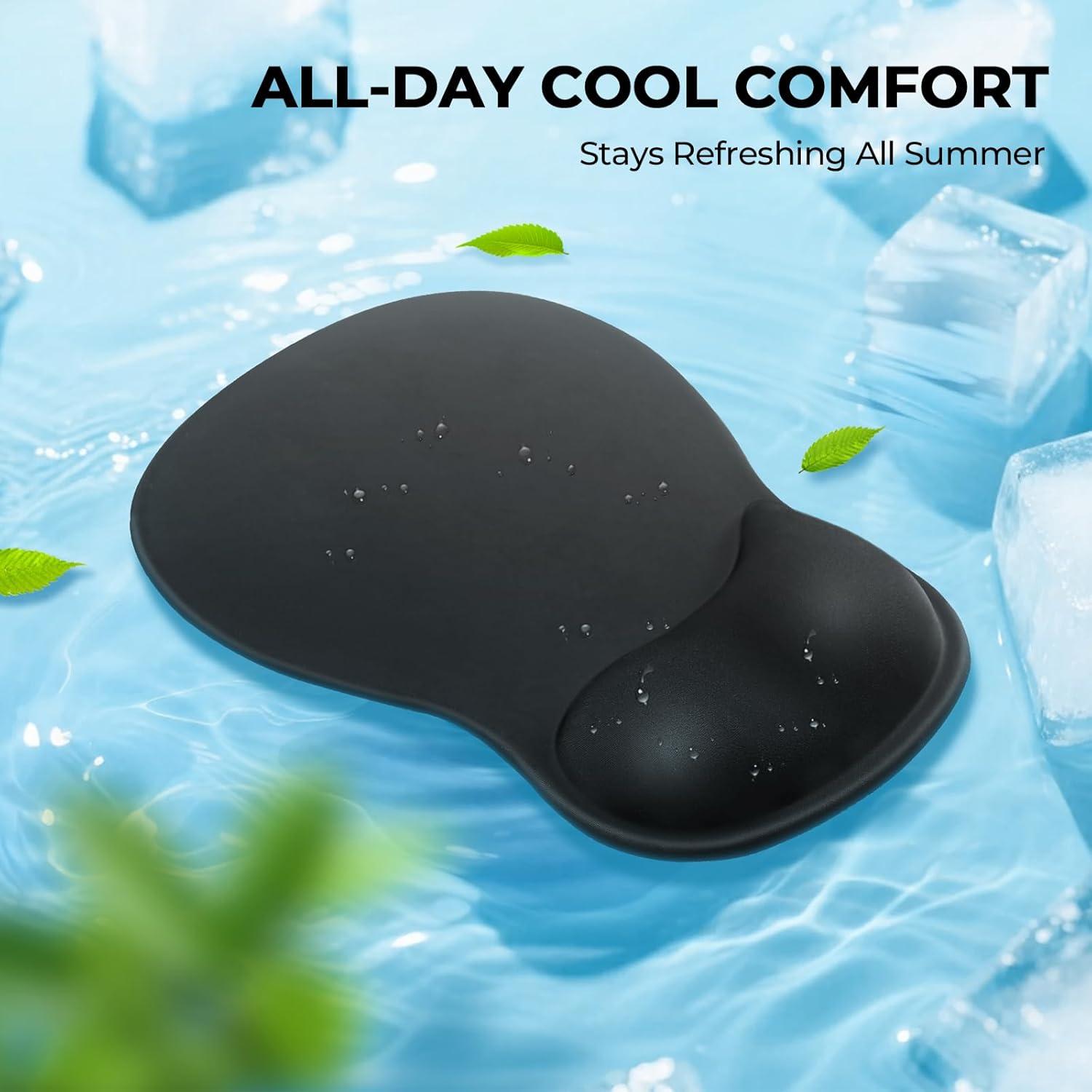 Almohadilla Ergonómica EooCoo con Soporte de Muñeca de Gel