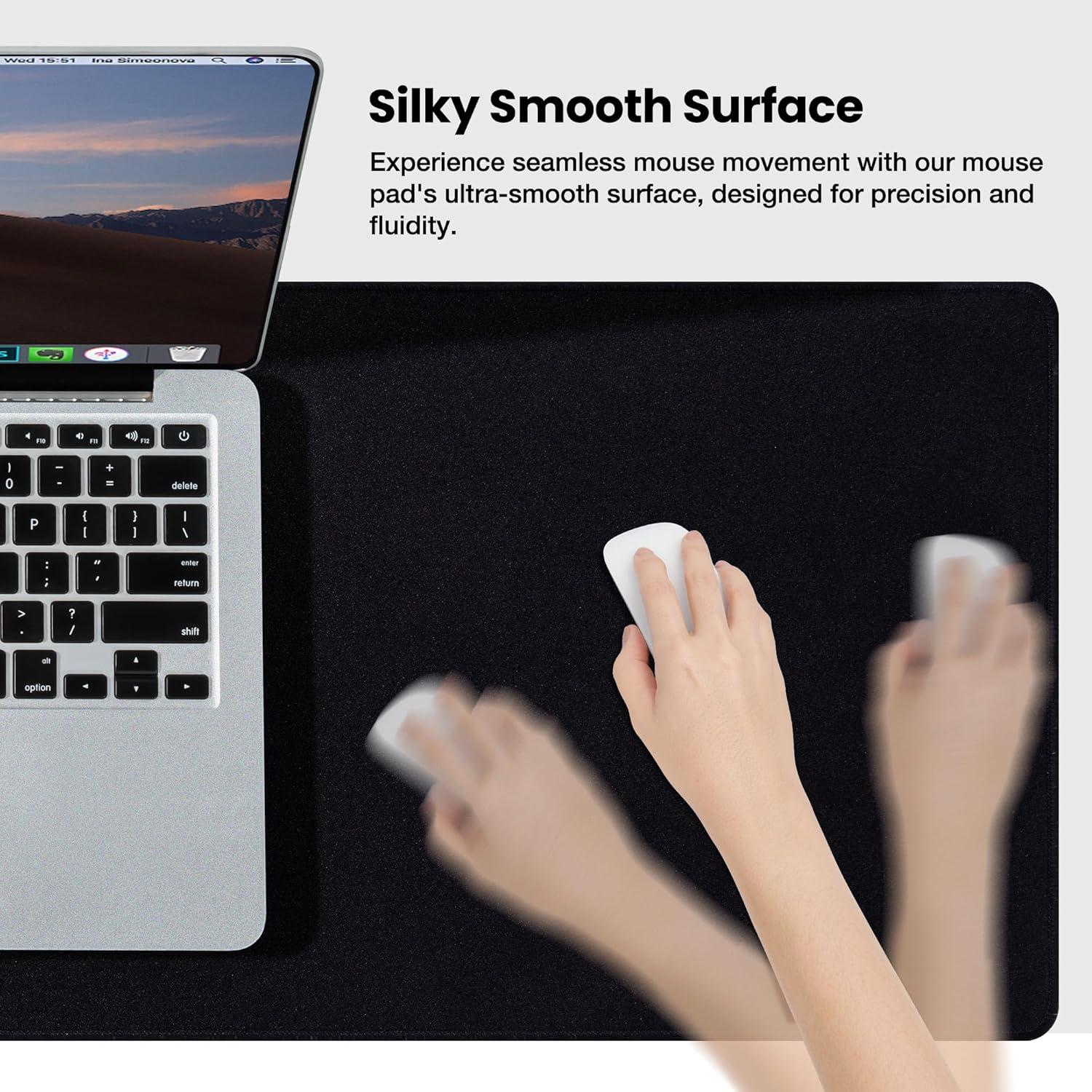 Alfombrilla de Ratón Grande ALOANES XL 80x30cm Antideslizante