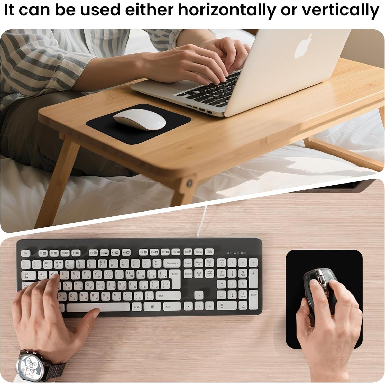 Alfombrilla de Ratón ZYAOTWQZ Negra 20.32x15.24 cm