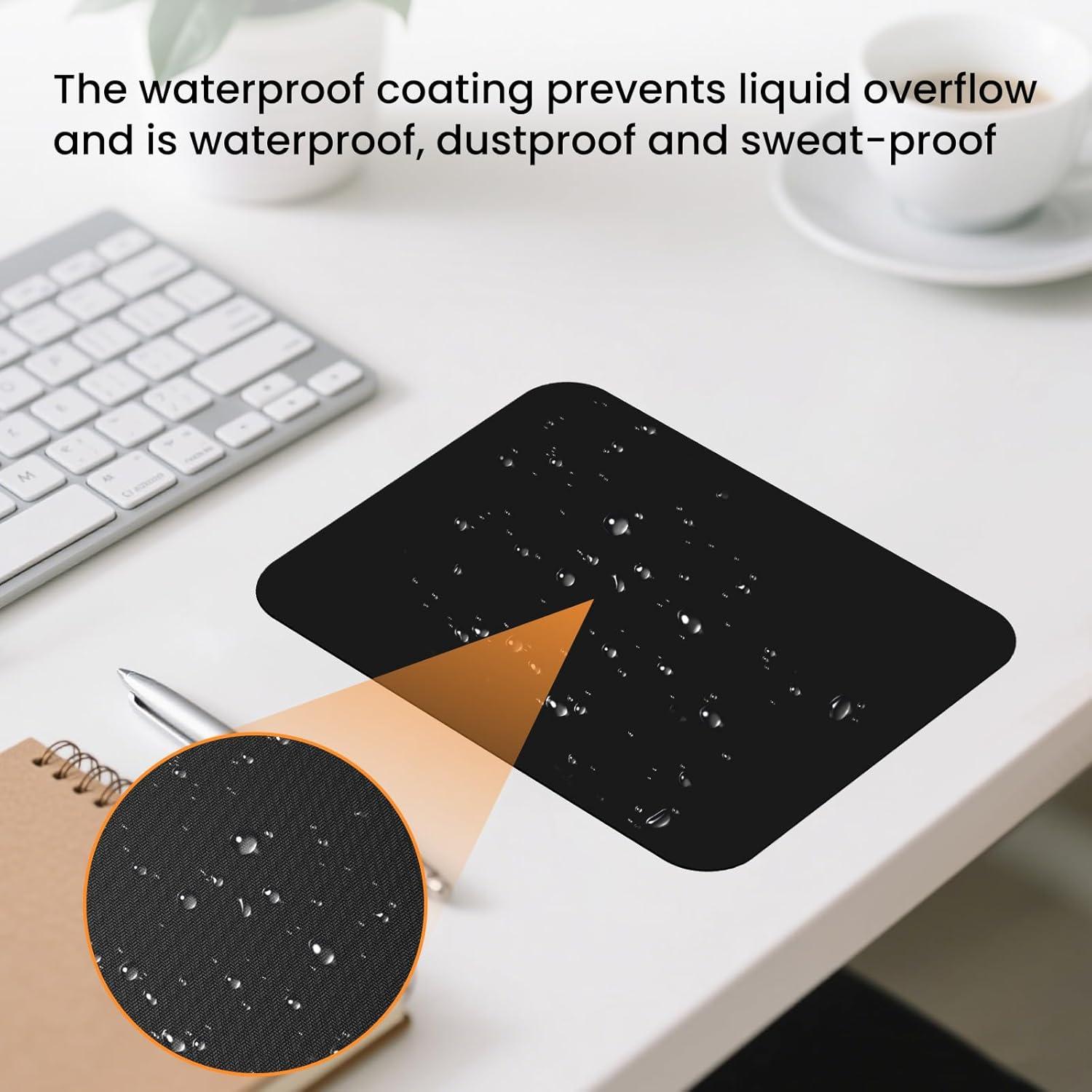 Alfombrilla de Ratón ZYAOTWQZ Negra 20.32x15.24 cm