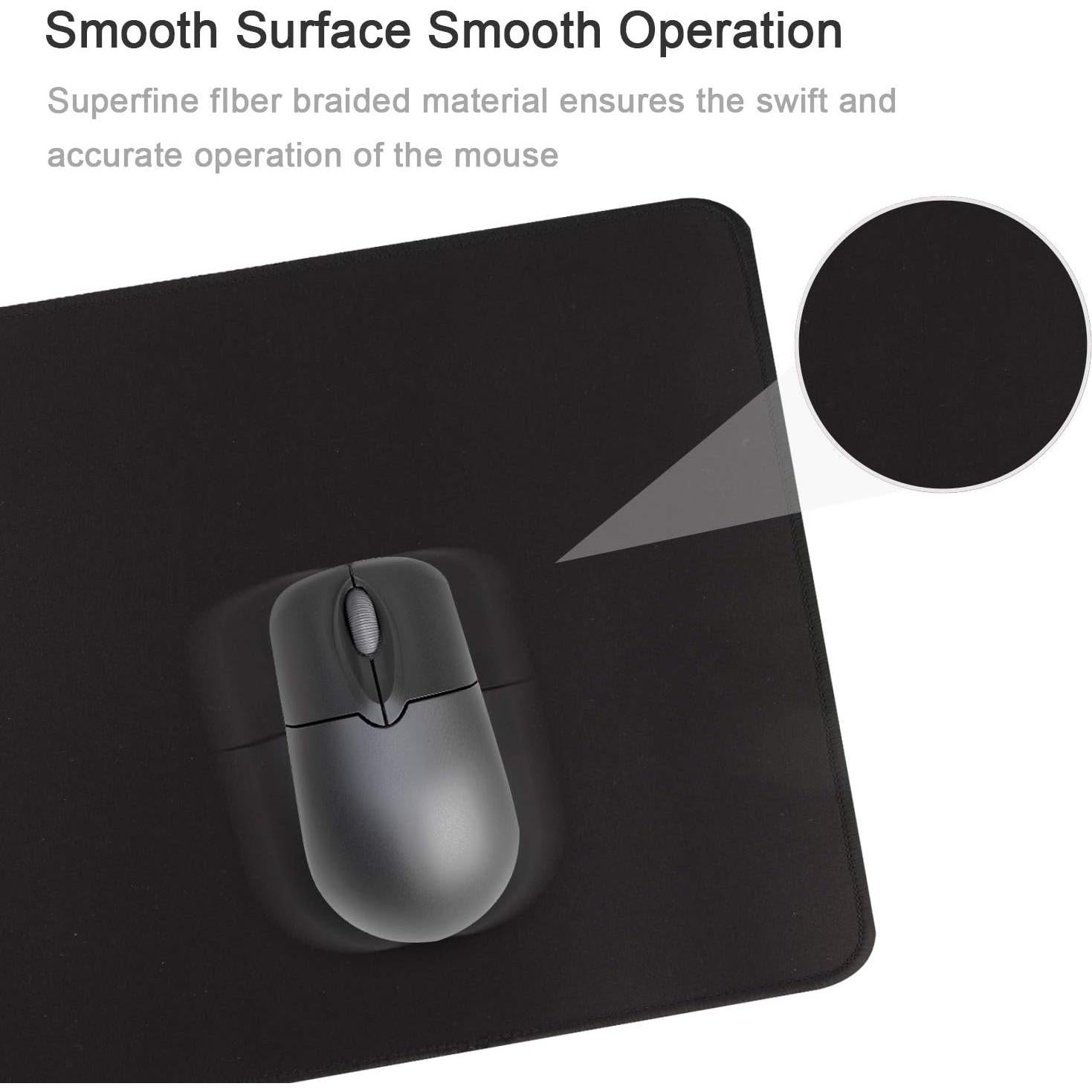 Alfombrilla de Ratón XXL HIHUHEN 60x30cm Antideslizante