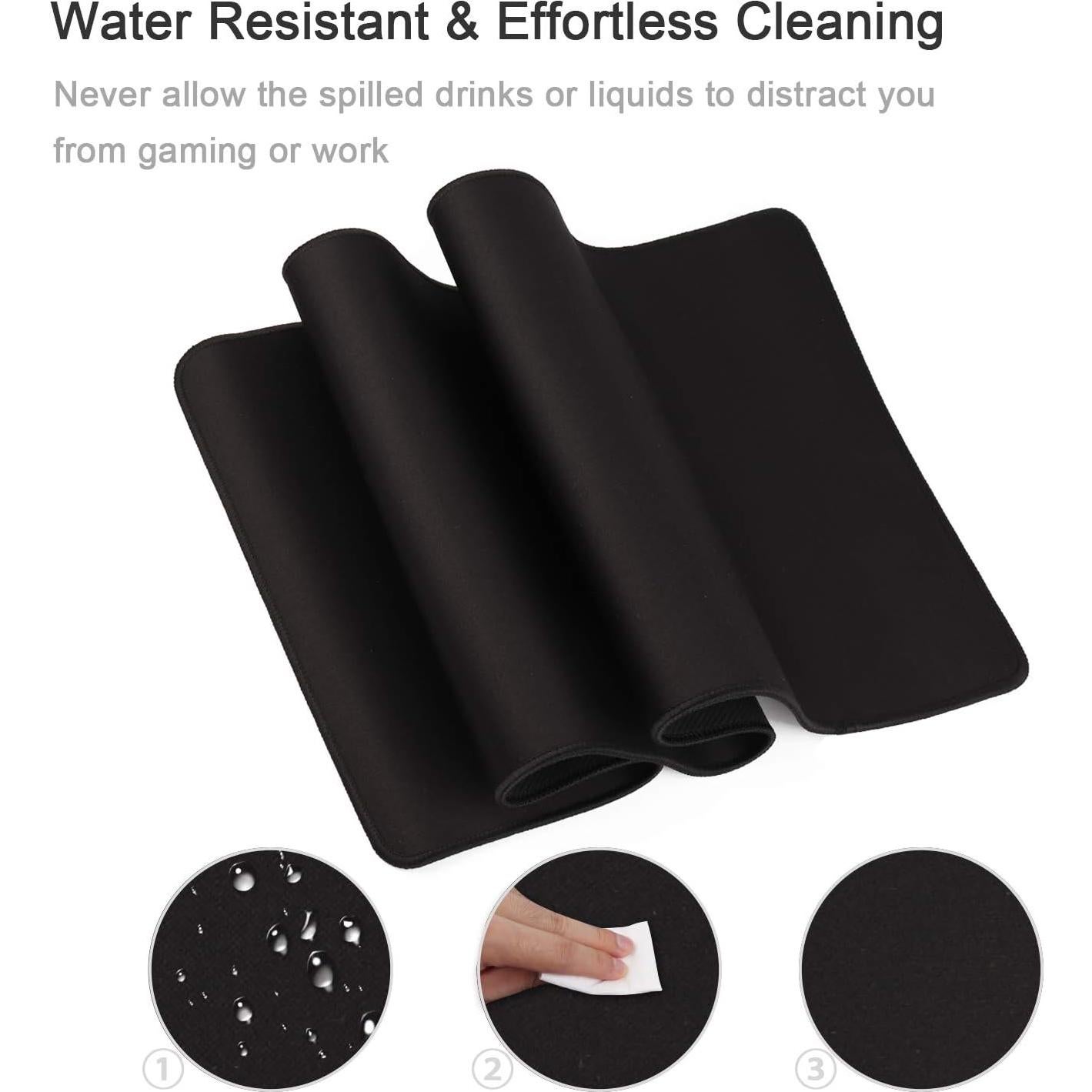 Alfombrilla de Ratón XXL HIHUHEN 60x30cm Antideslizante