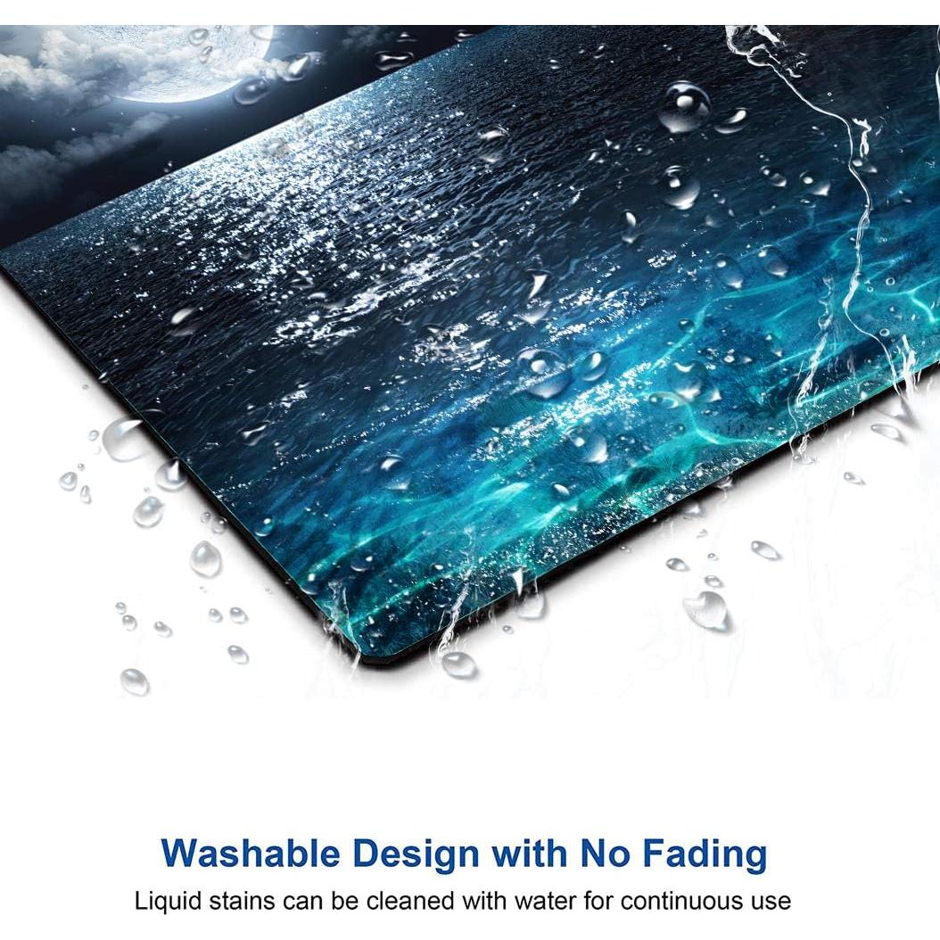 Alfombrilla de Ratón IMAYONDIA Cuadrada Océano y Luna 240x200mm